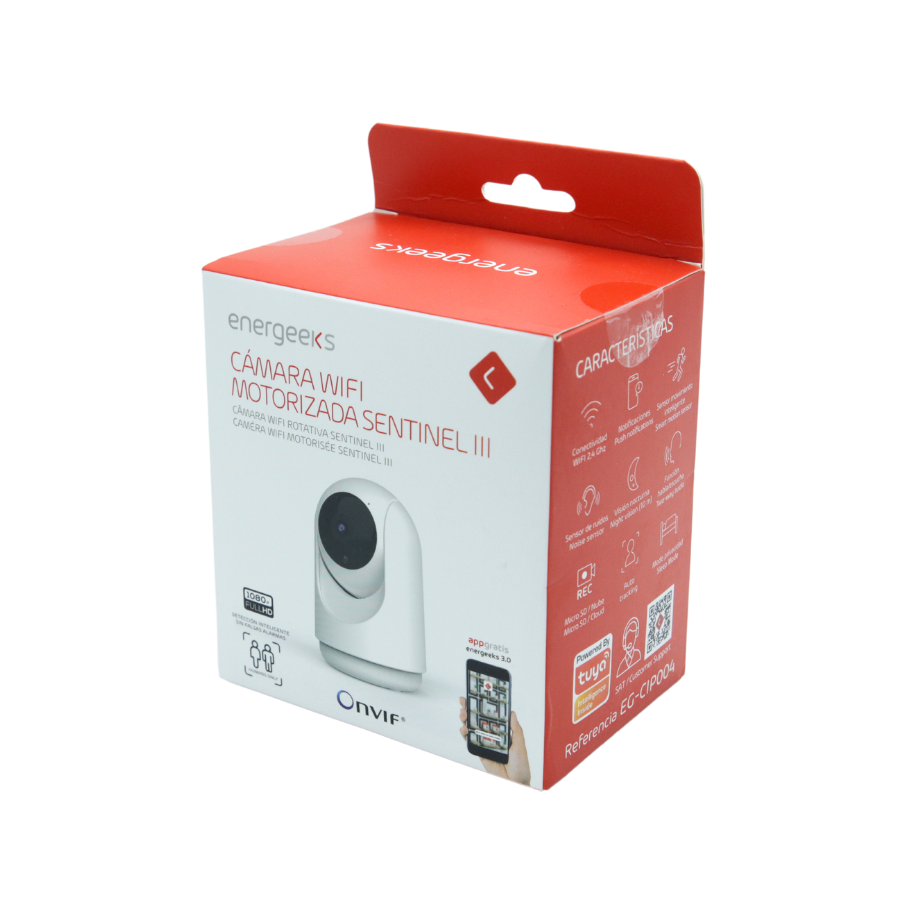Cámara de vigilancia Wifi DUAL 2,4+5Ghz interior motorizada 3MP Sentinel III - 5