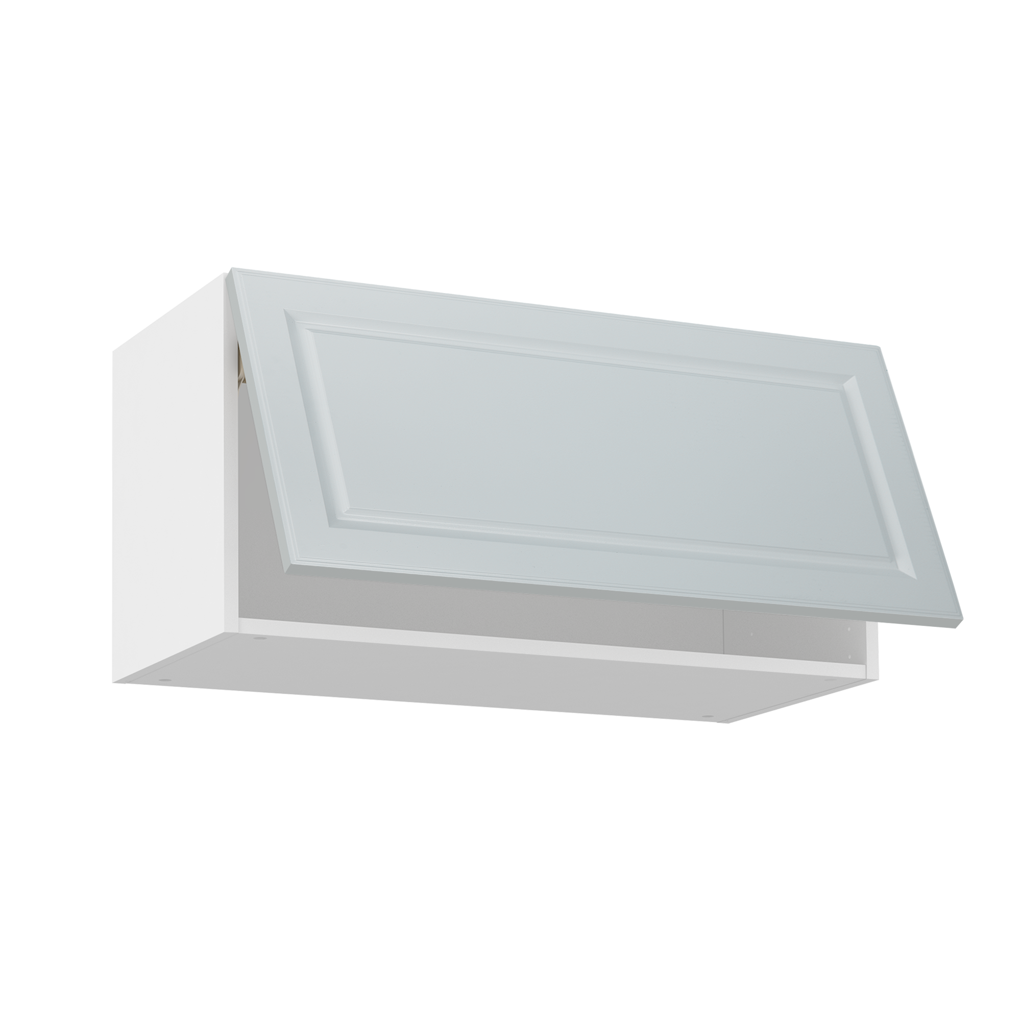 Mueble alto de cocina delinia id oxford azul 38,4x80 cm 1pta abatible