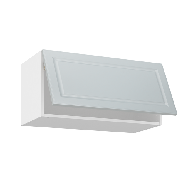 Mueble alto de cocina Delinia ID Oxford Azul 38,4X80 cm 1PTA abatible