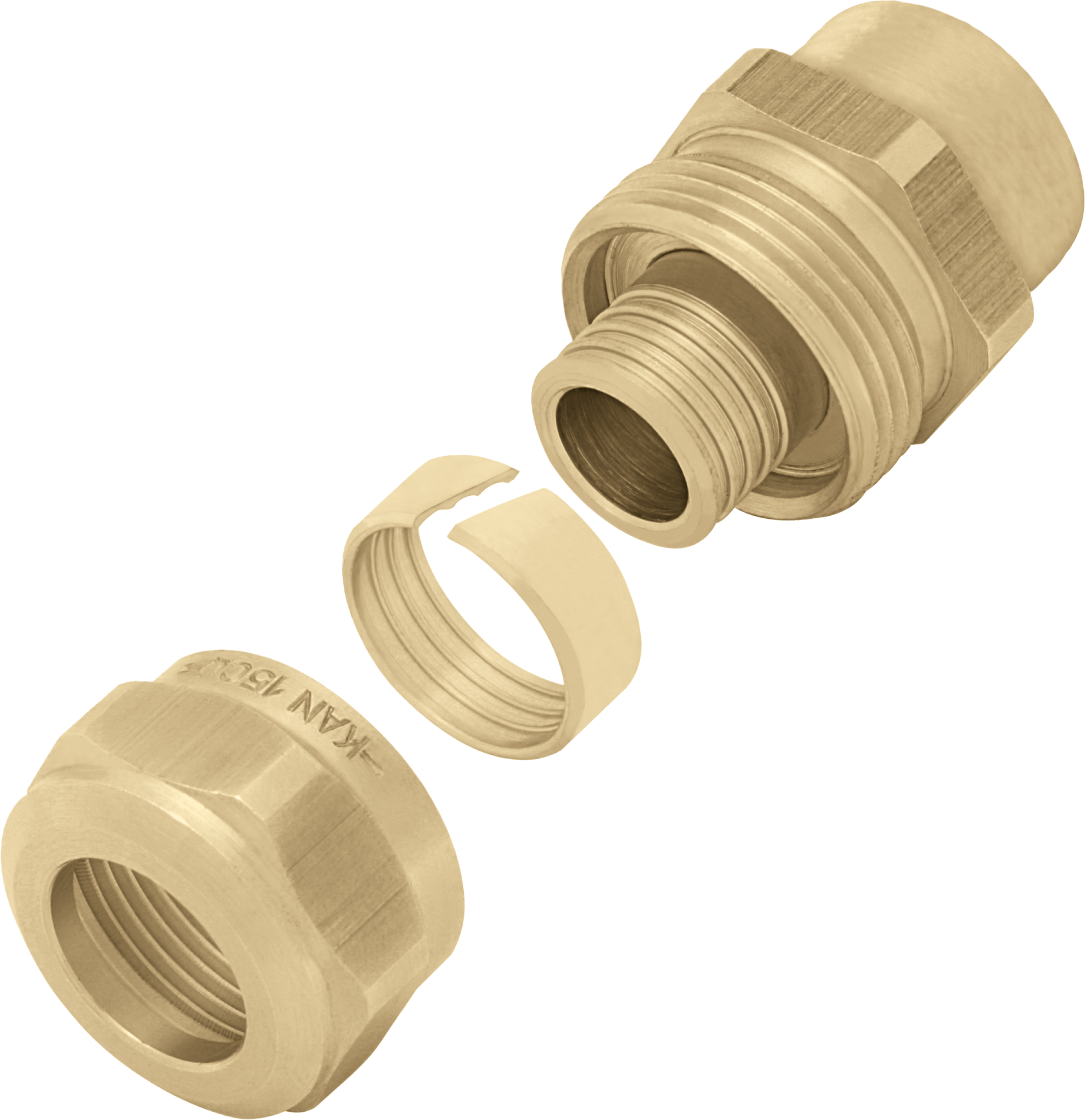 Złączka skręcana GW 1/2 14X2.0 KAN-THERM