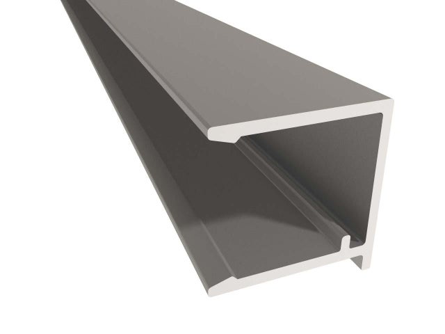 Profil obturateur pour plaque polycarbonate ep. 32 mm, L.1.25 m