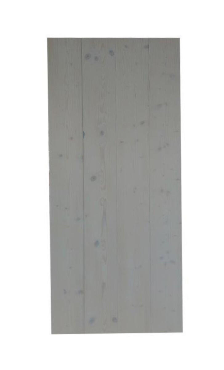 Anta per porta scorrevole Horse in legno massello bianco L 96 x H 215 cm sp.64 mm reversibile - 4