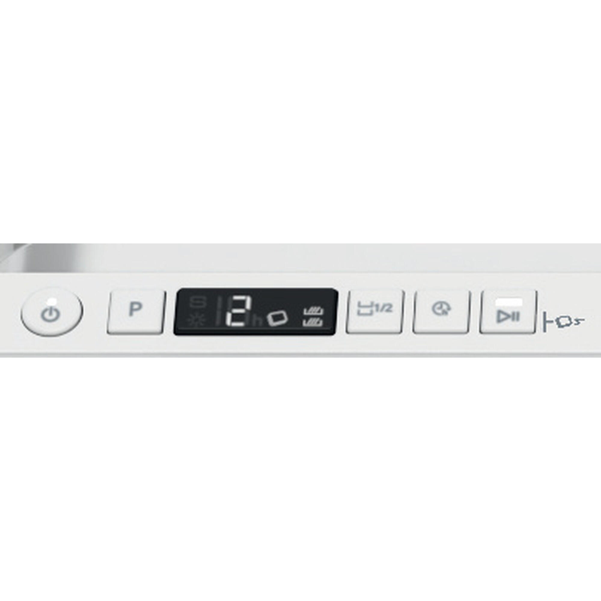 Lavavajillas integrable WHIRLPOOL W2I HD526 A 14 cubiertos 9 programas con inicio diferido blanco 60cm clase E - 6