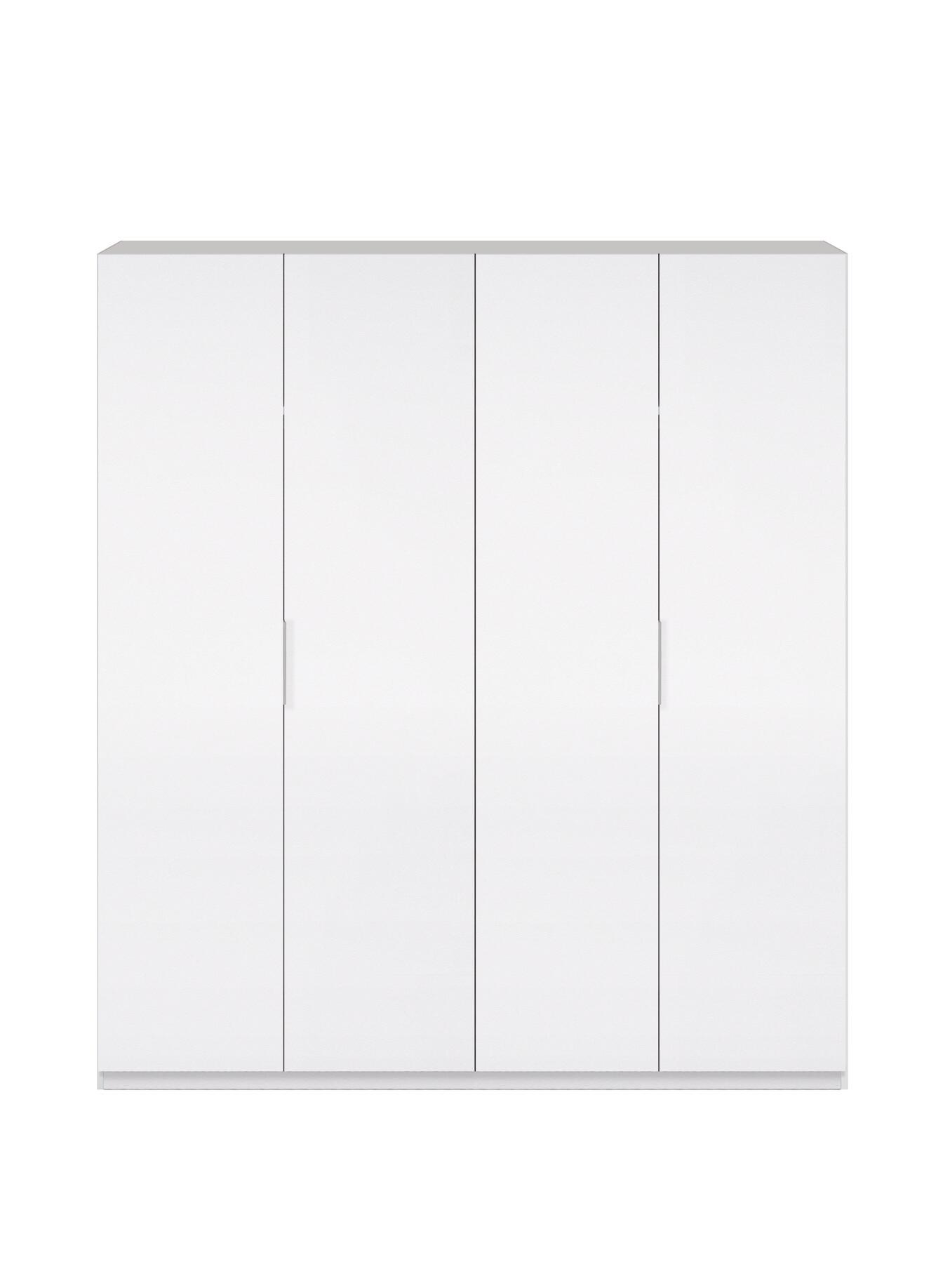 Armario puerta abatible Enea 180x200x52cm blanco - 7