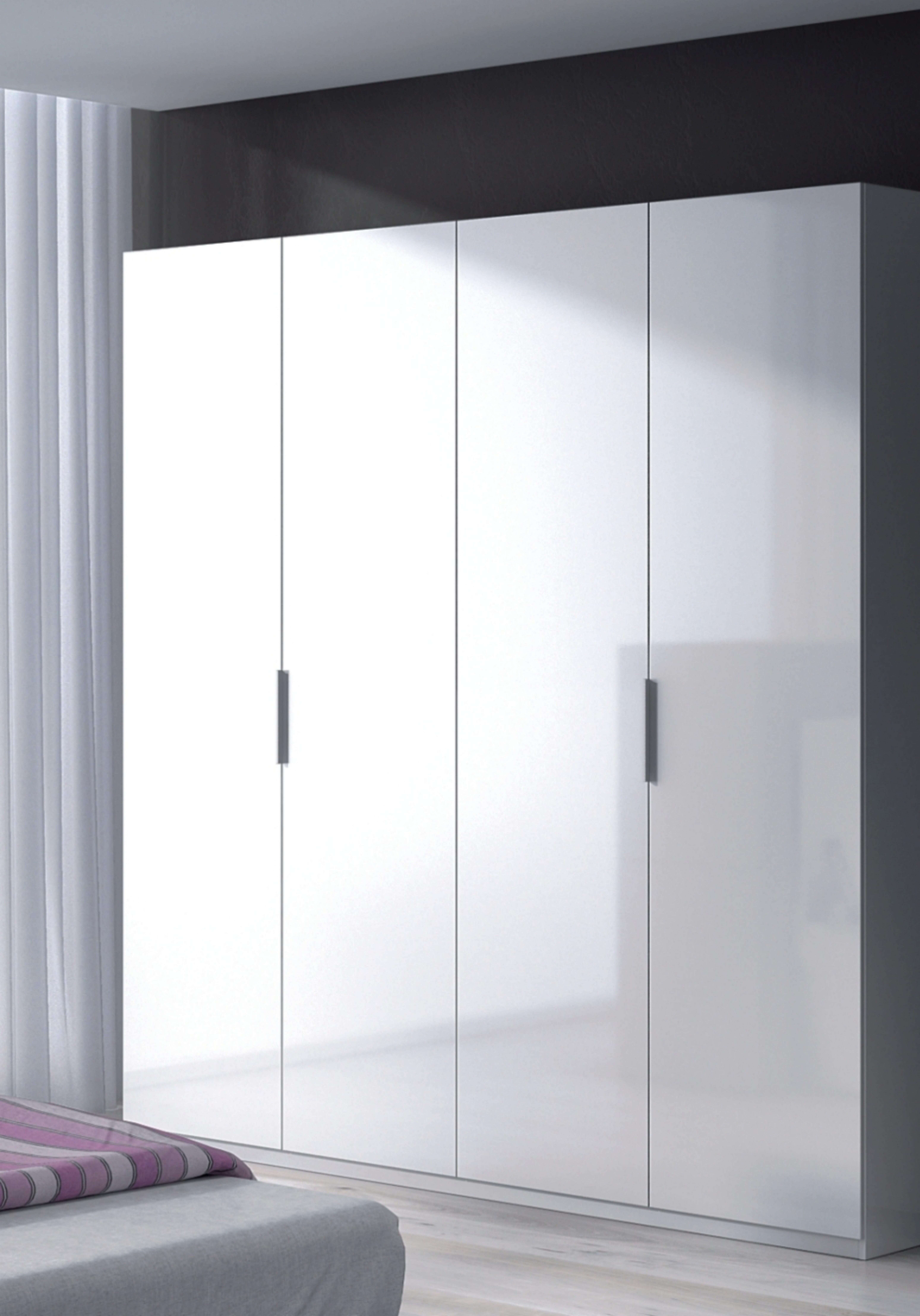 Armario puerta abatible Enea 180x200x52cm blanco - 3