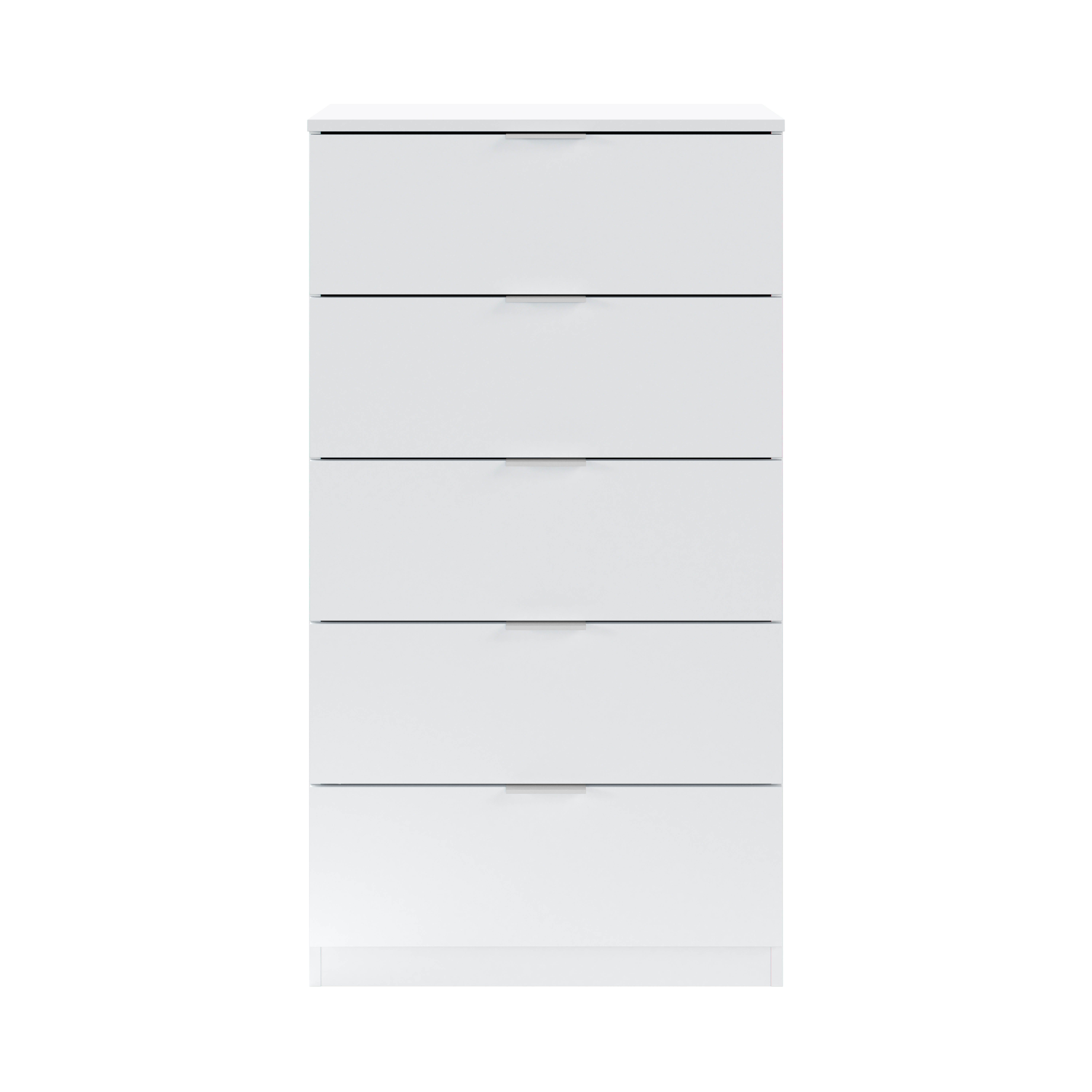 Cómoda 5 cajones blanco artik 110x60x40cm - 5