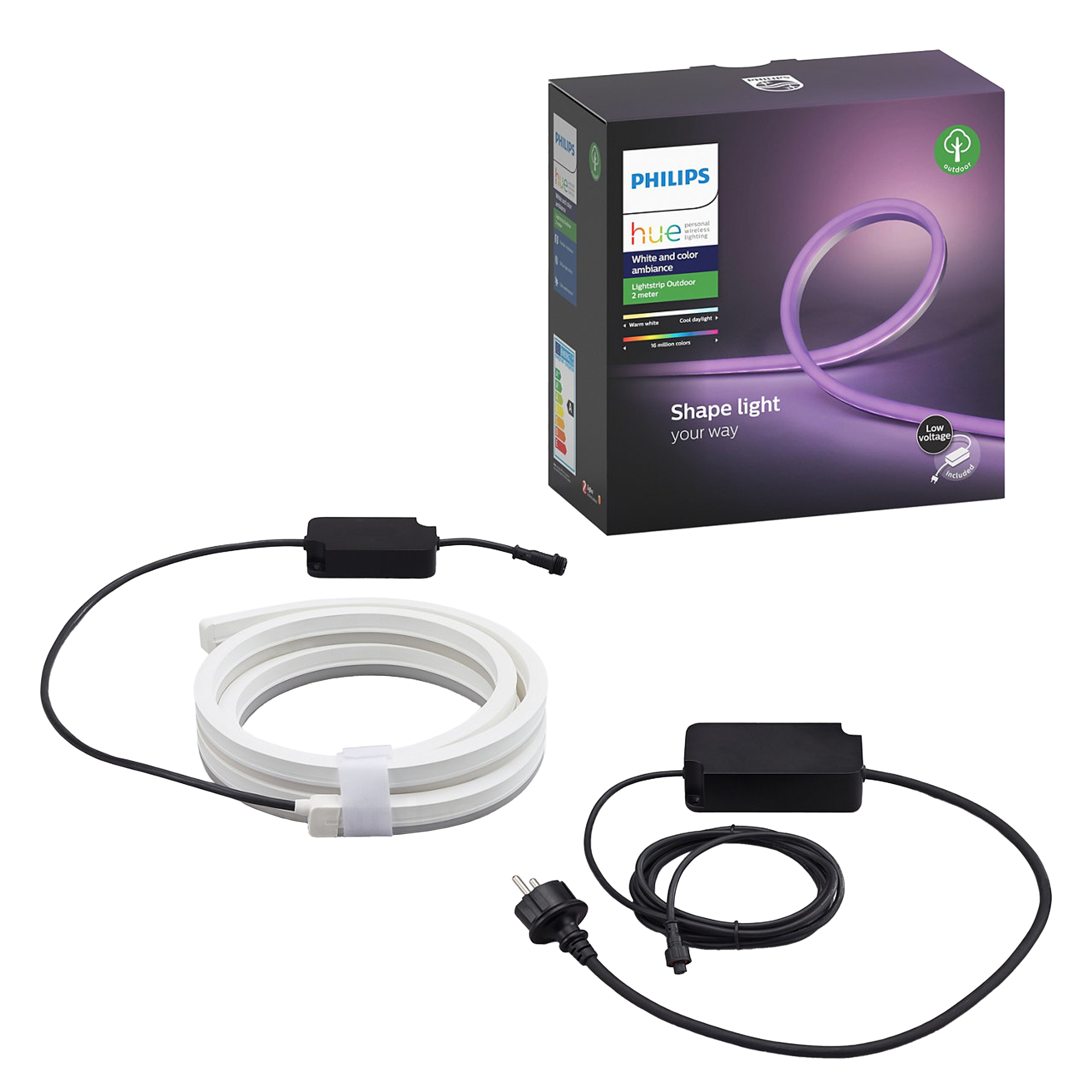 Zestaw taśma LED RGB 850 lm IP67 Philips Hue