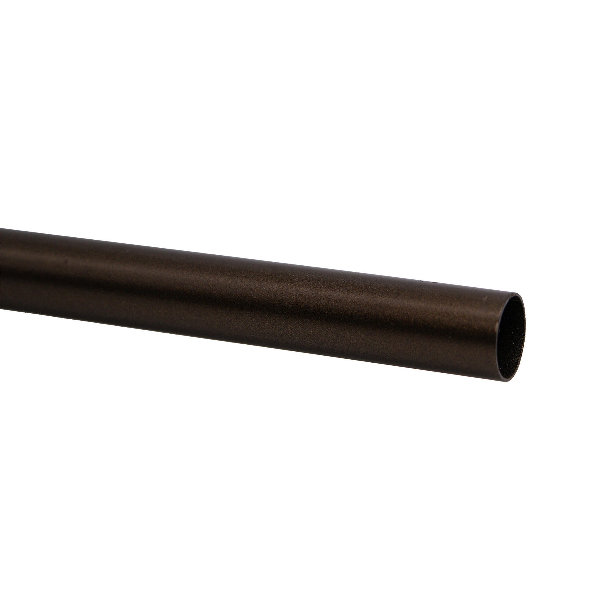 Kemmie Asta Per Tende Telescopica In Ferro, Finiture Bronzo, Da 182 A 365 Cm, Diametro 2,5 Cm, Con Terminali Rotondi E Staffe, Per Tende Pesanti