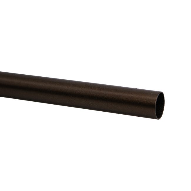 Kemmie Asta Per Tende Telescopica In Ferro, Finiture Bronzo, Da 182 A 365 Cm, Diametro 2,5 Cm, Con Terminali Rotondi E Staffe, Per Tende Pesanti