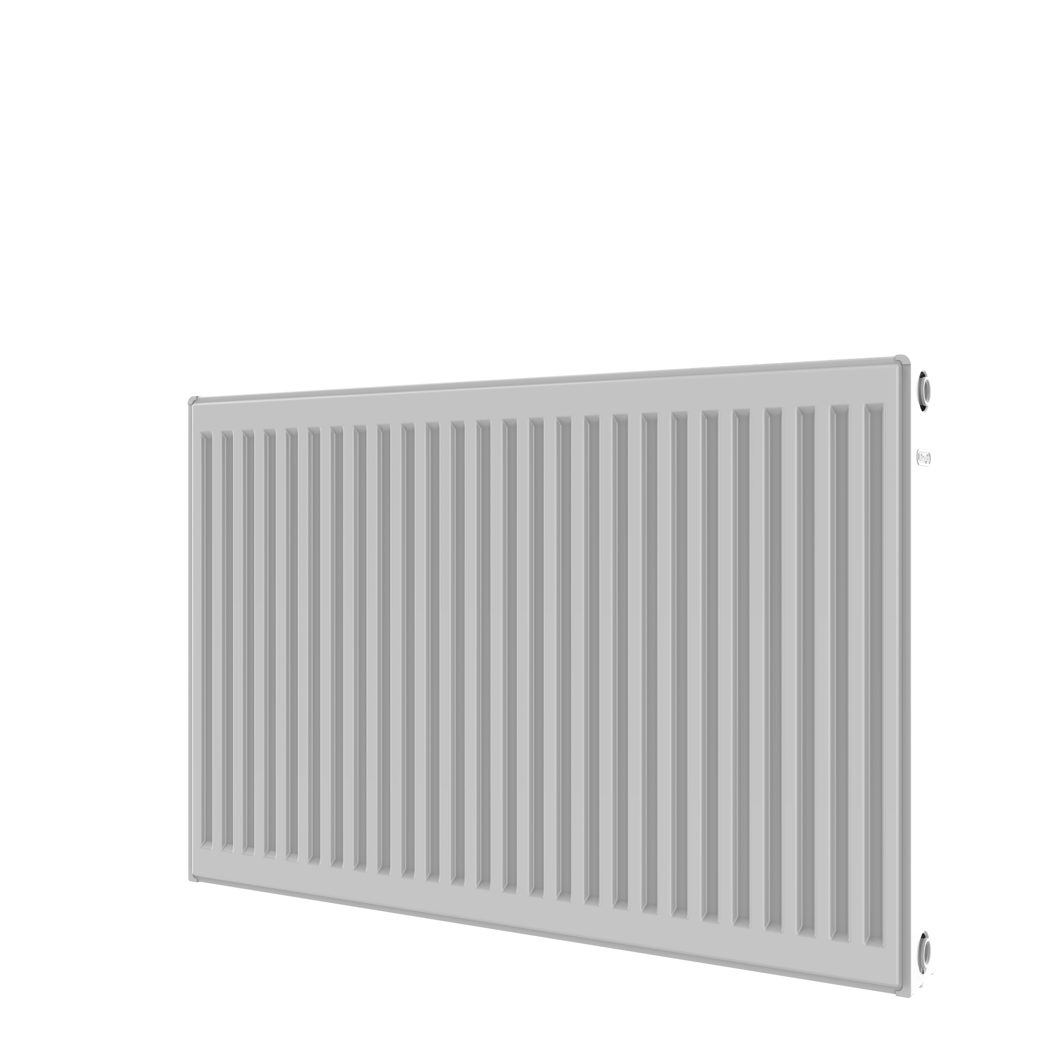 Radiateur eau chaude 1448W, l.90xH.60 cm Easy DE'LONGHI horizontal blanc - 4