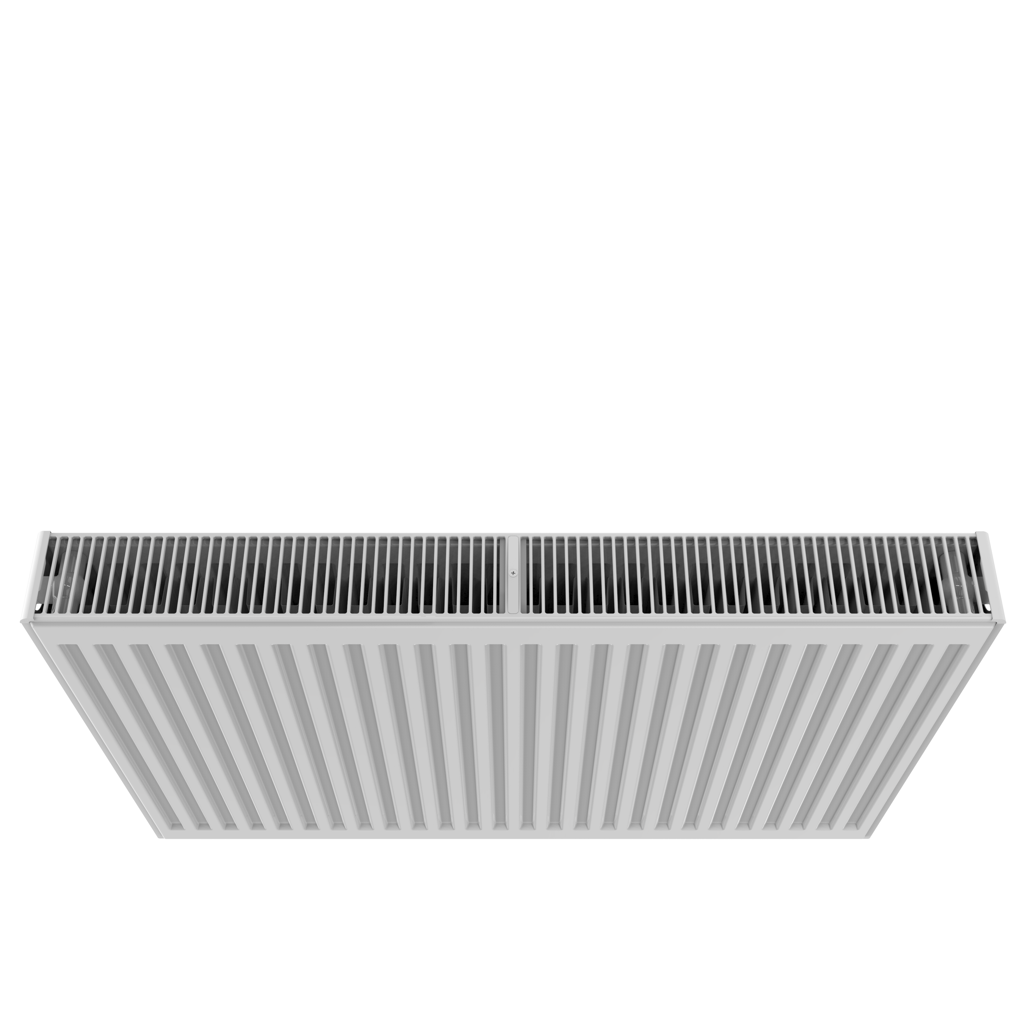 Radiateur eau chaude 1448W, l.90xH.60 cm Easy DE'LONGHI horizontal blanc - 3