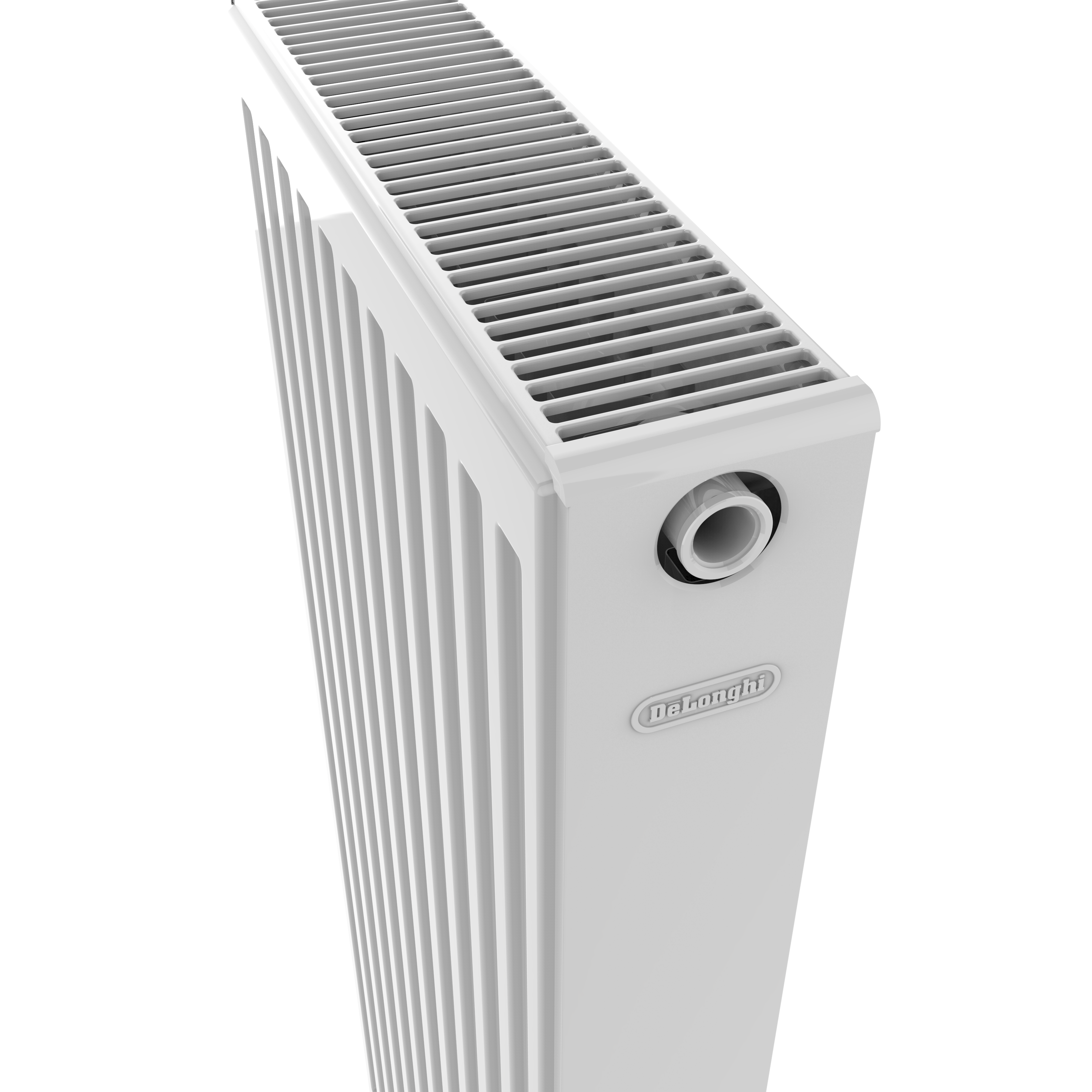 Radiateur eau chaude 927W, l.40xH.90 cm Easy DE'LONGHI vertical blanc - 5