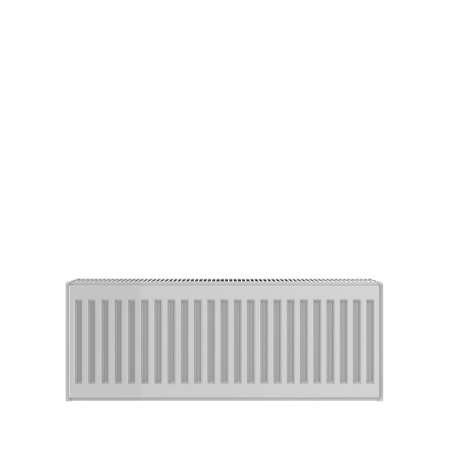 Radiateur eau chaude 758W, l.80xH.30 cm Easy DE'LONGHI horizontal blanc