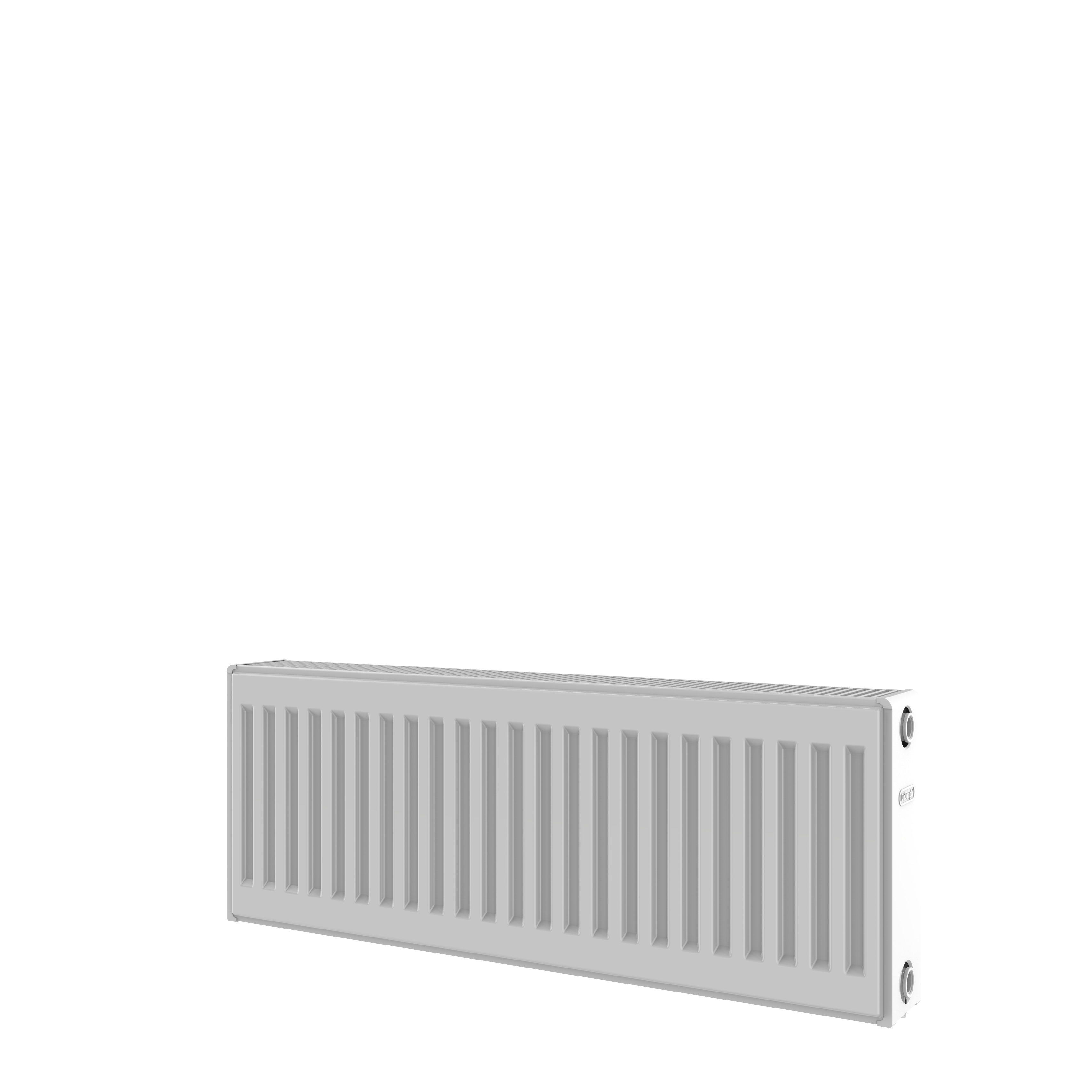 Radiateur eau chaude 758W, l.80xH.30 cm Easy DE'LONGHI horizontal blanc - 4