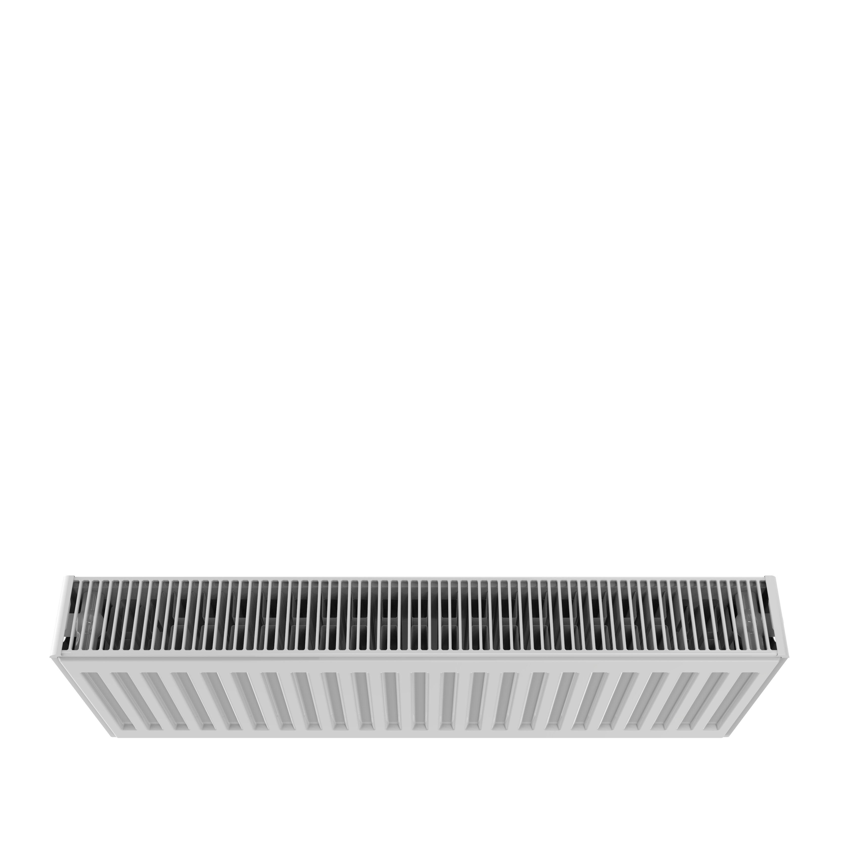 Radiateur eau chaude 758W, l.80xH.30 cm Easy DE'LONGHI horizontal blanc - 3