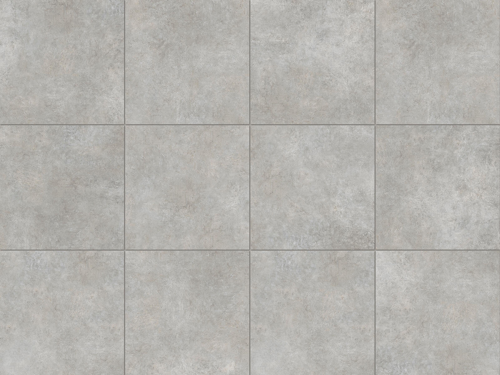 Piastrella da pavimento interno in gres porcellanato 90 x 90 cm rettificato grigio medio Grey Soul R10 traffico medio (pei 2/5) Sp. 9 mm 1.62 mq - 2