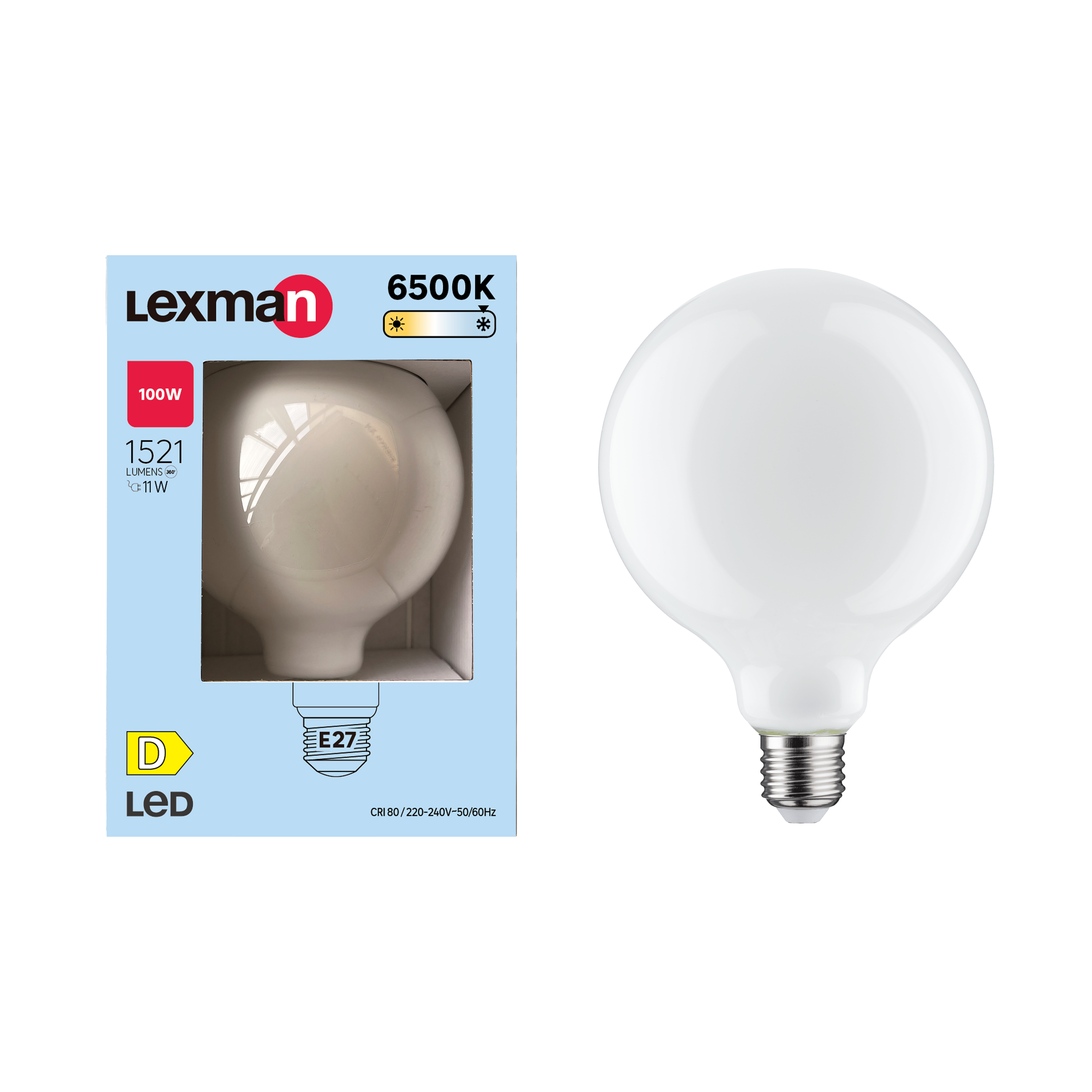 Żarówka LED E27 11 W 1521 lm Zimna biel Lexman