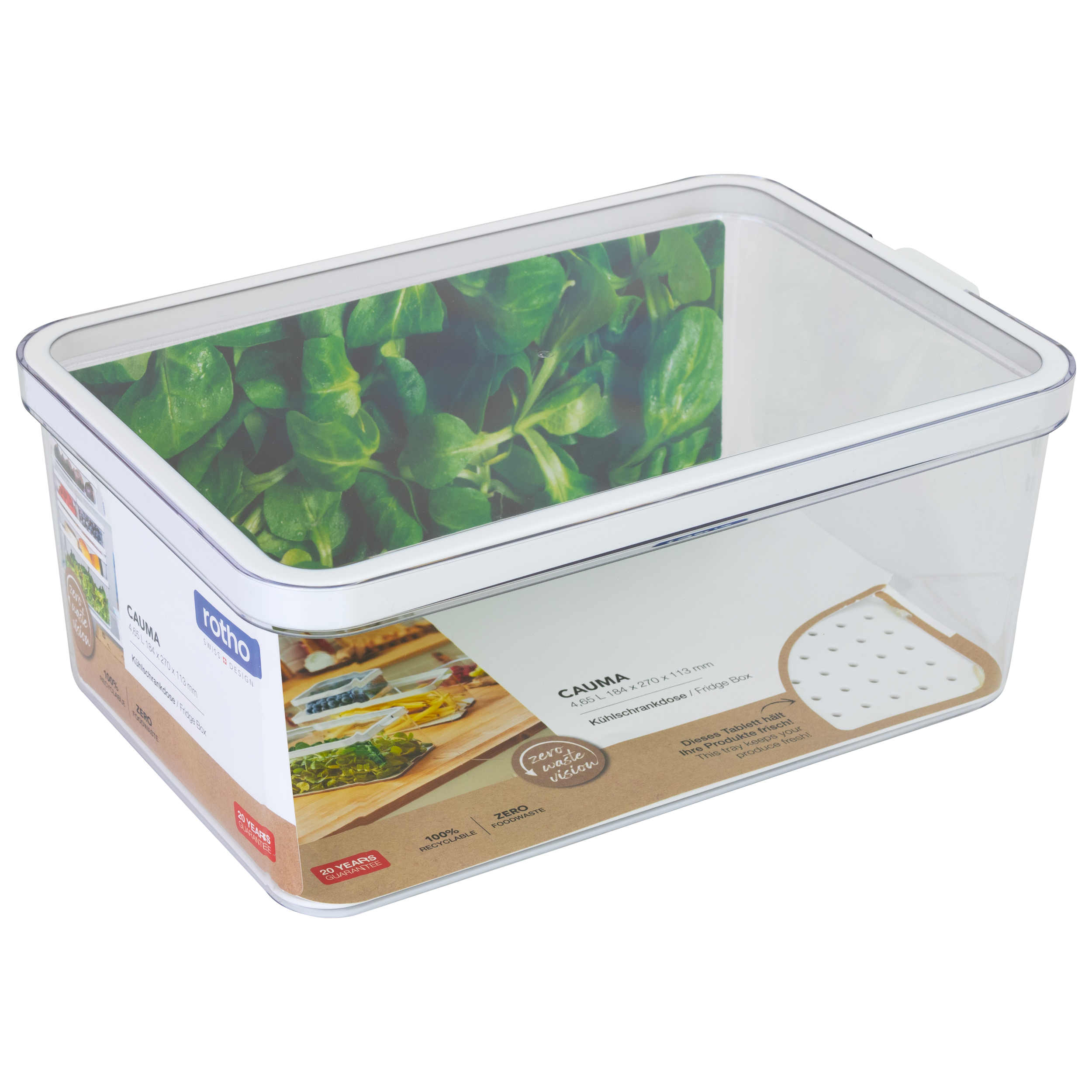 Organizer do lodówki Cauma 4.65 l Rotho