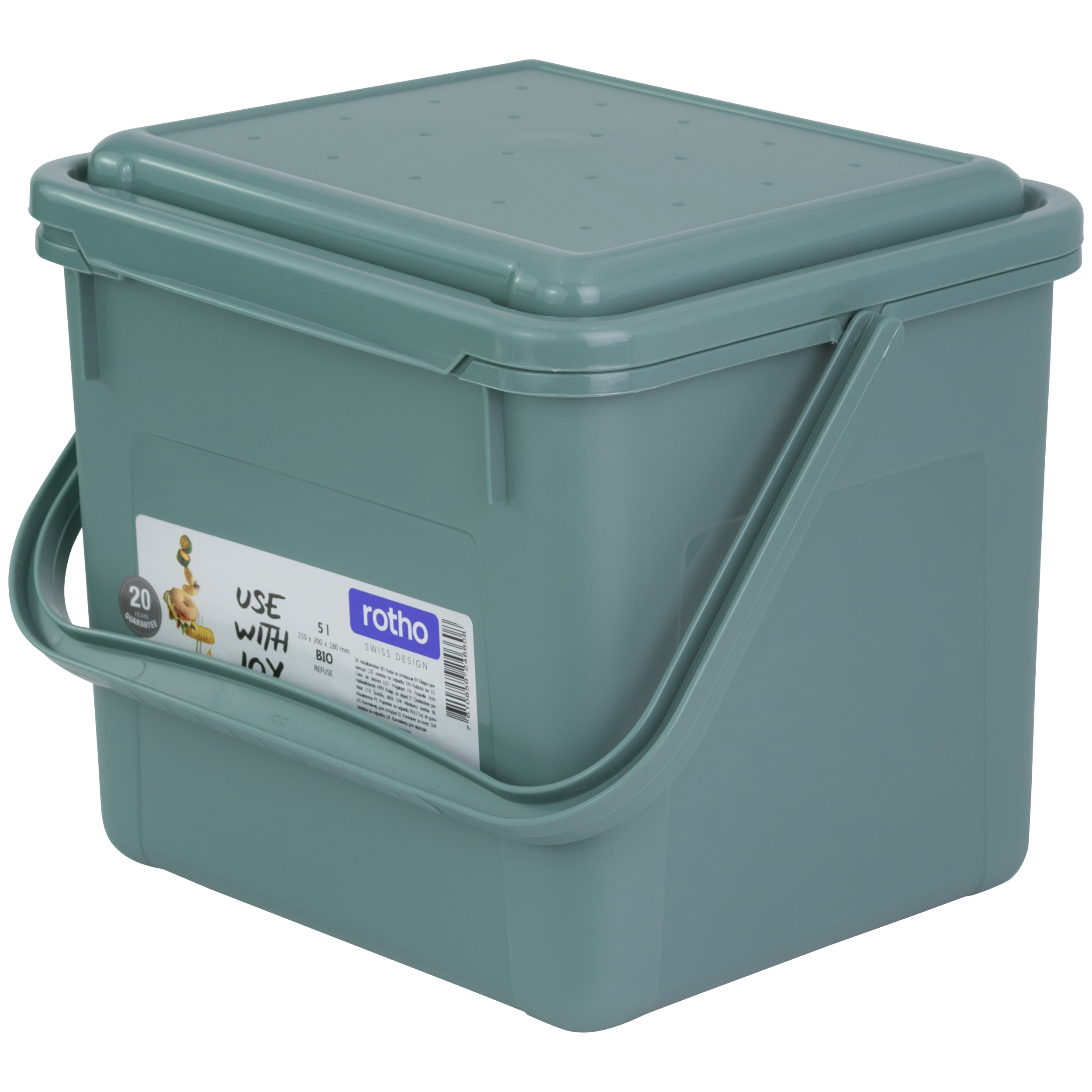 Kosz na śmieci Bio 4.5 l Rotho