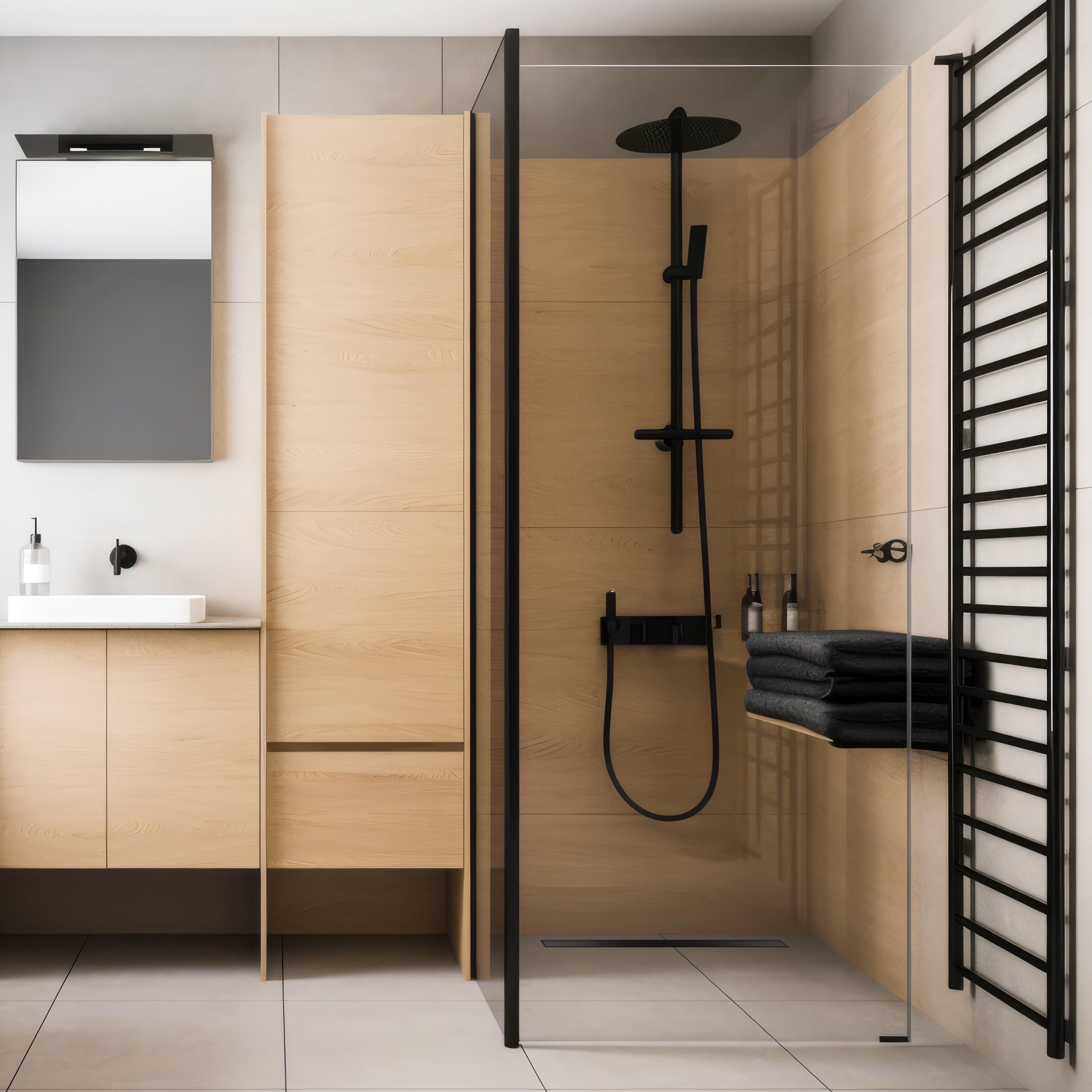 Odpływ liniowy Impressive 600 czarny EQUATION z dodatkowym złotym rusztem w zestawie - 5