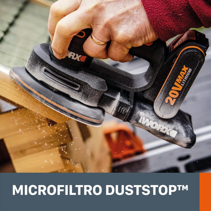 Worx WX822 Multischuurmachine 20 V 2,0 Ah (1 Bat Worx WX822 Multischuurmachine 20 V 2,0 Ah (1 Bat