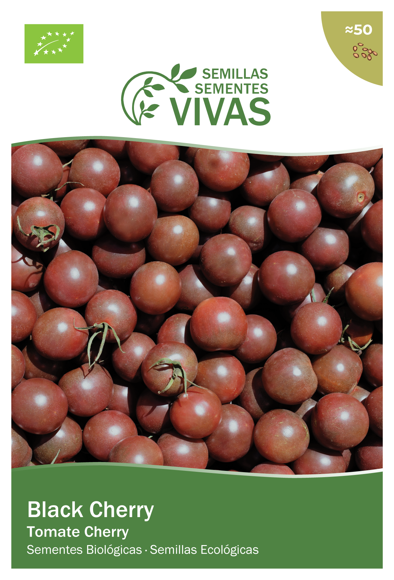 Sementes de tomate BLACK CHERRY´ BIO PT - 3