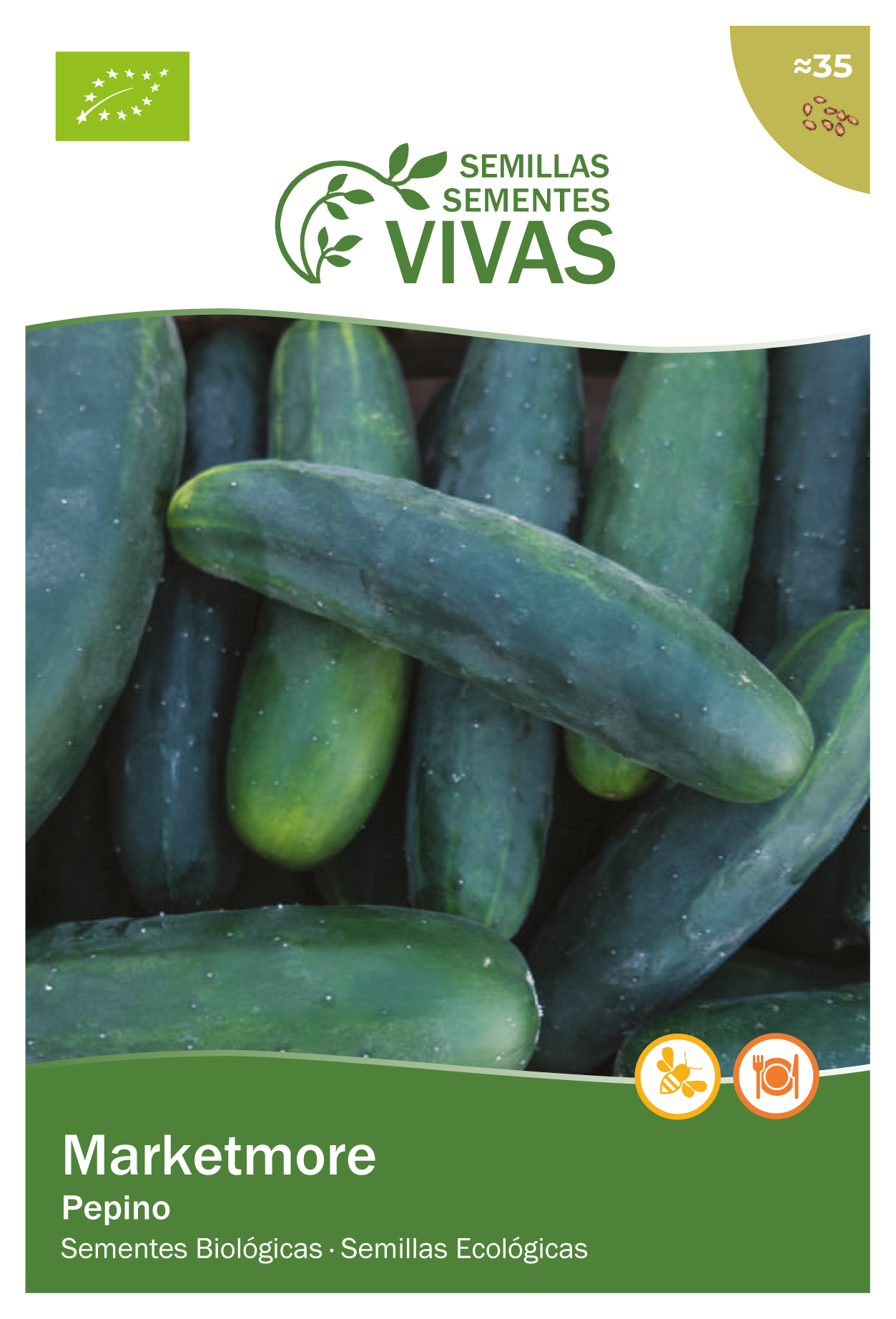 Semente de pepino MARKETMORE BIO 1,2G - 3