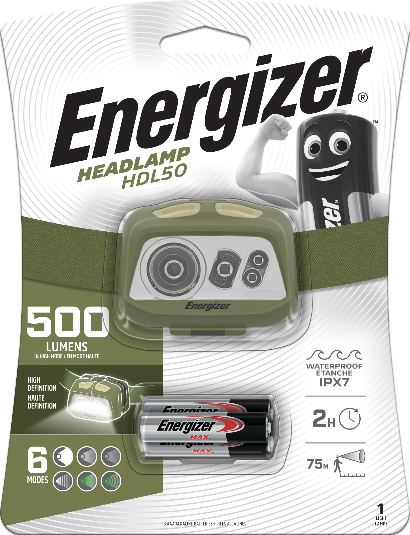 Latarka czołowa HDL50 ENERGIZER