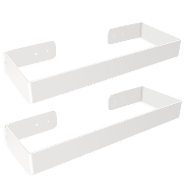 JUEGO COLGADORES PARA EMISOR VERTICAL BLANCO