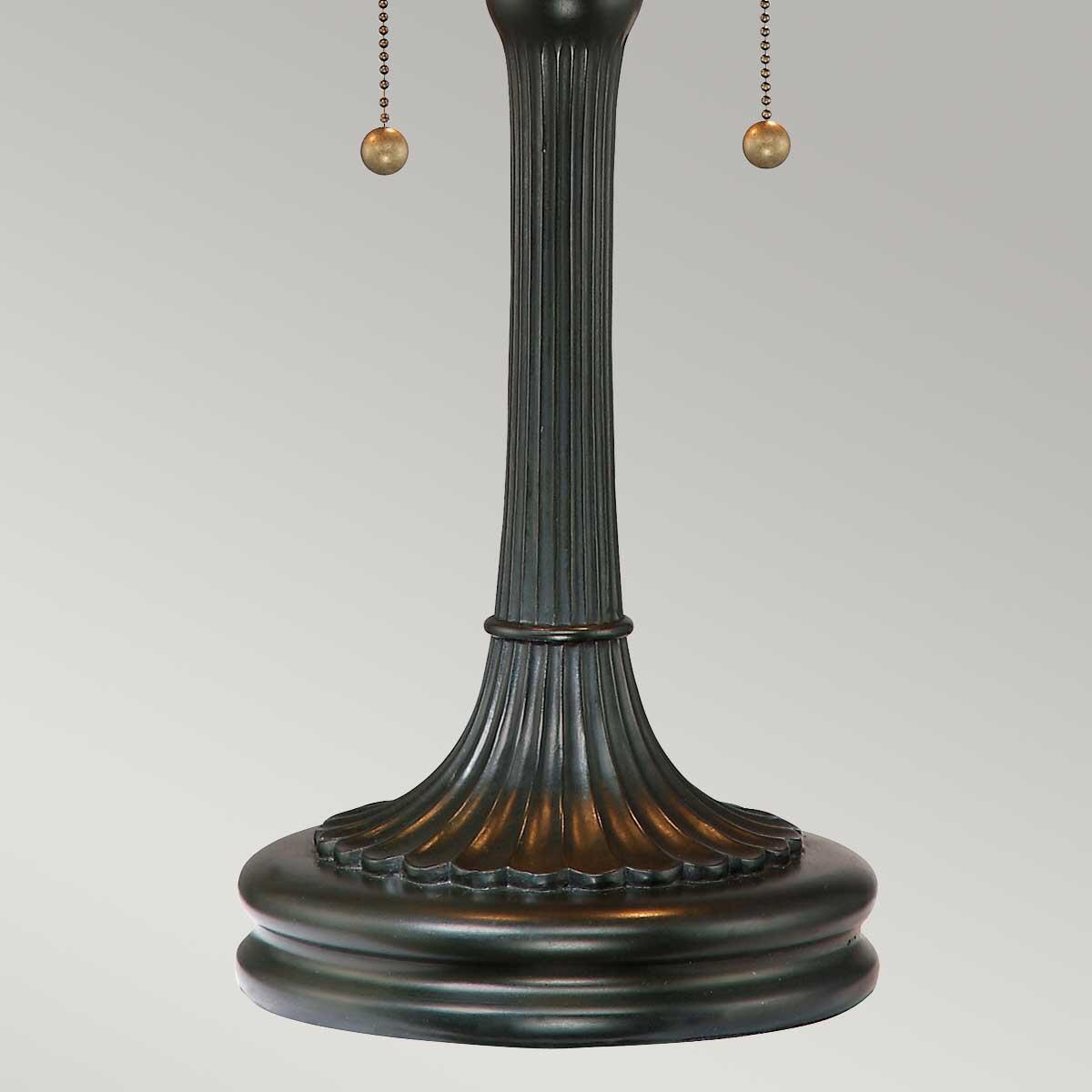 Lampe E27 KAMI, verre, multicouleur, H. 58.4cm - 4