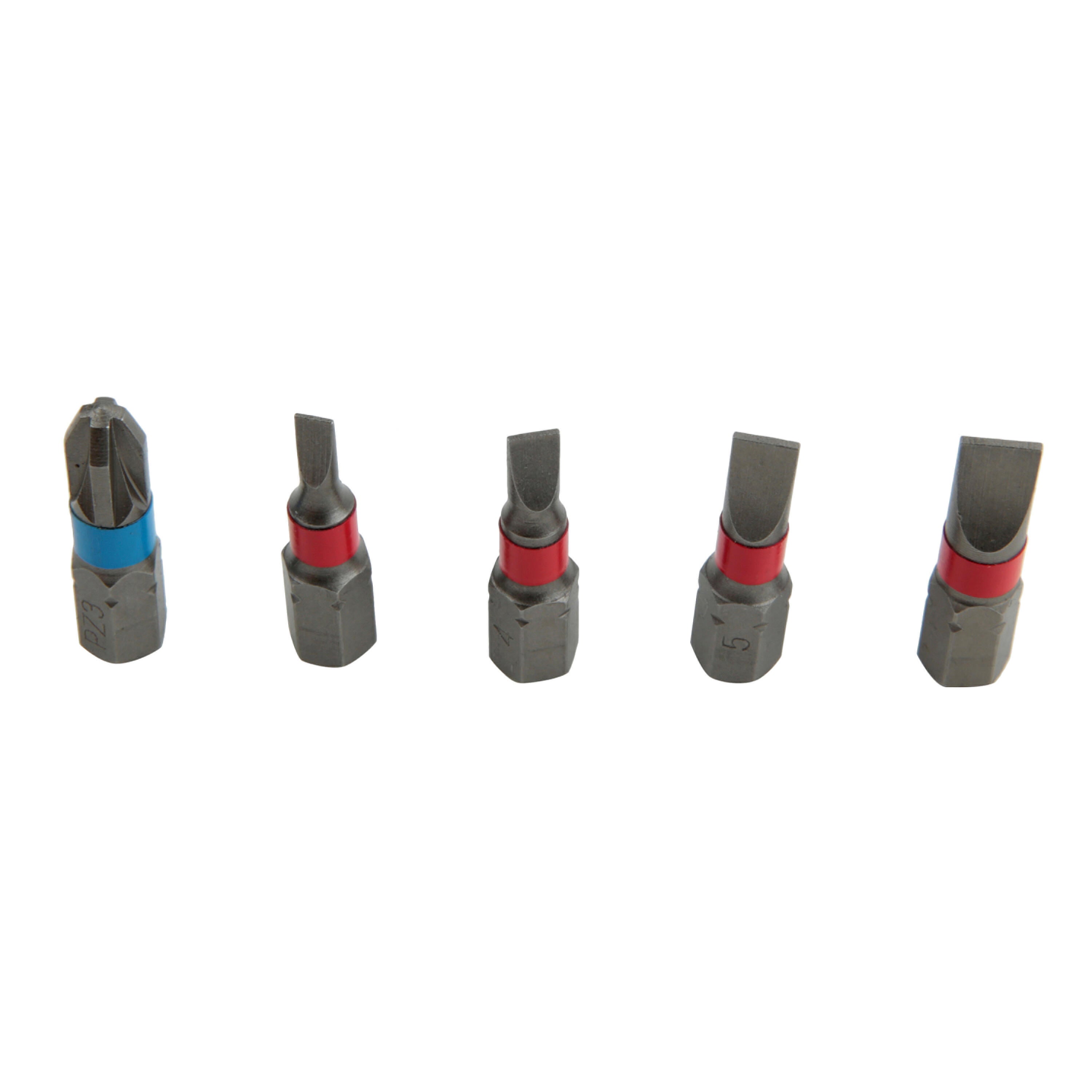 Set de vissage mixte en acier chrome DEXTER, 31 pièces - 3