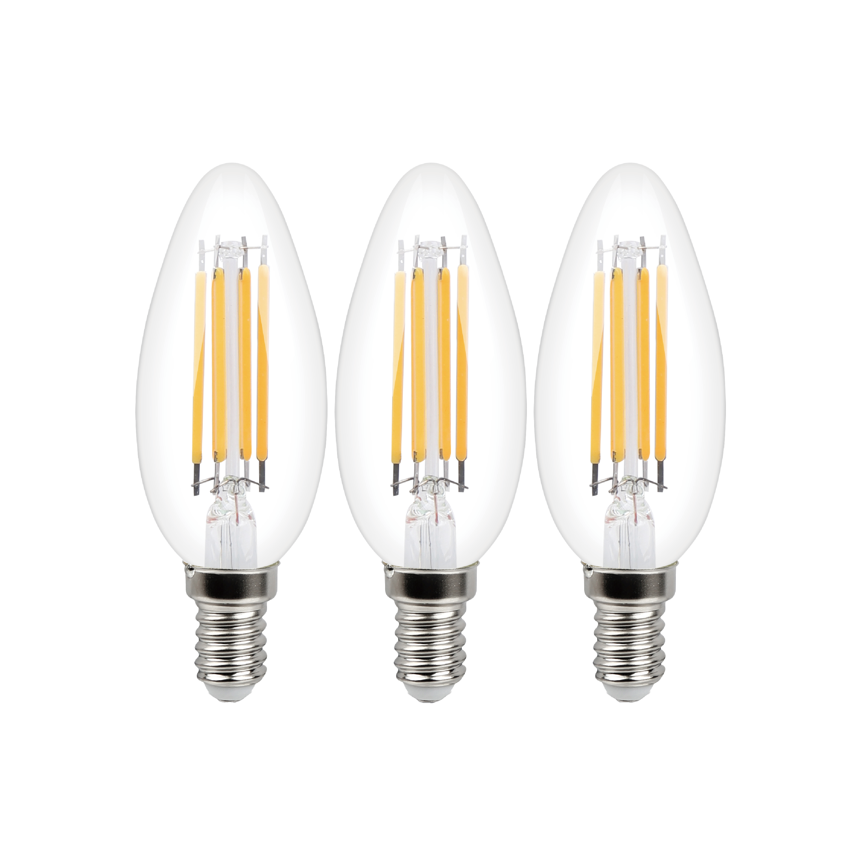 Żarówka LED E14 3 szt. 5,9 W 806 lm Ciepła biel Lexman - 3