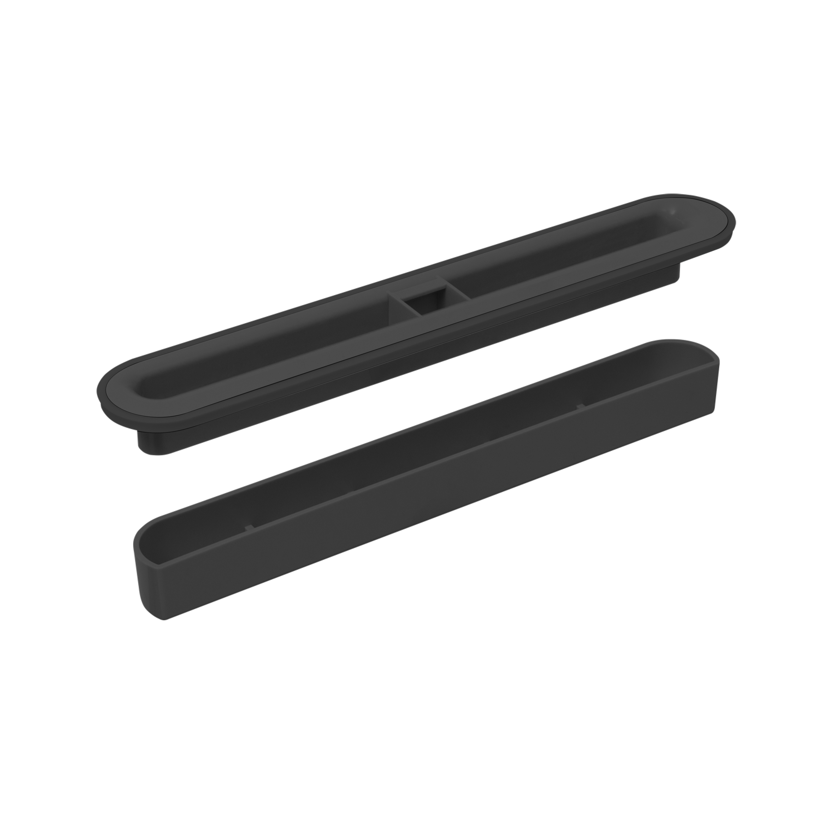 Odpływ liniowy Impressive 800 czarny EQUATION z dodatkowym złotym rusztem w zestawie - 5