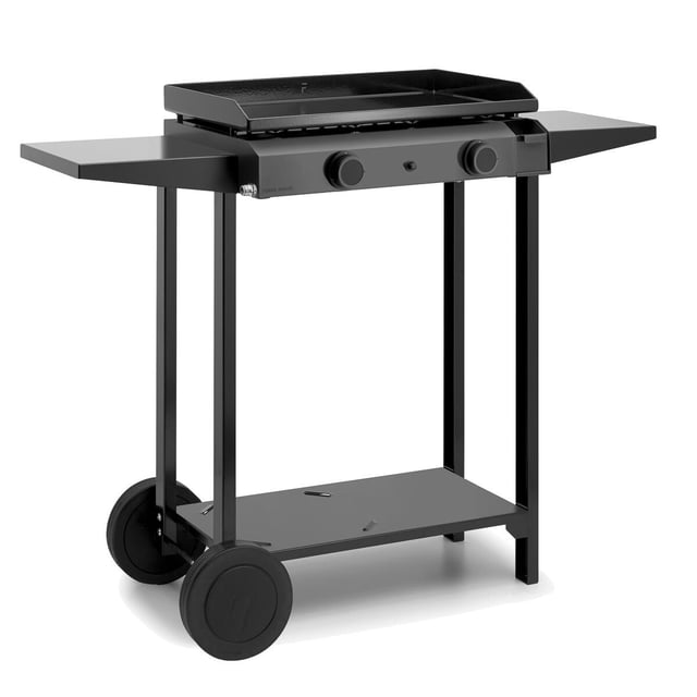 Chariot base pour cuisine extérieure FORGE ADOUR, noir