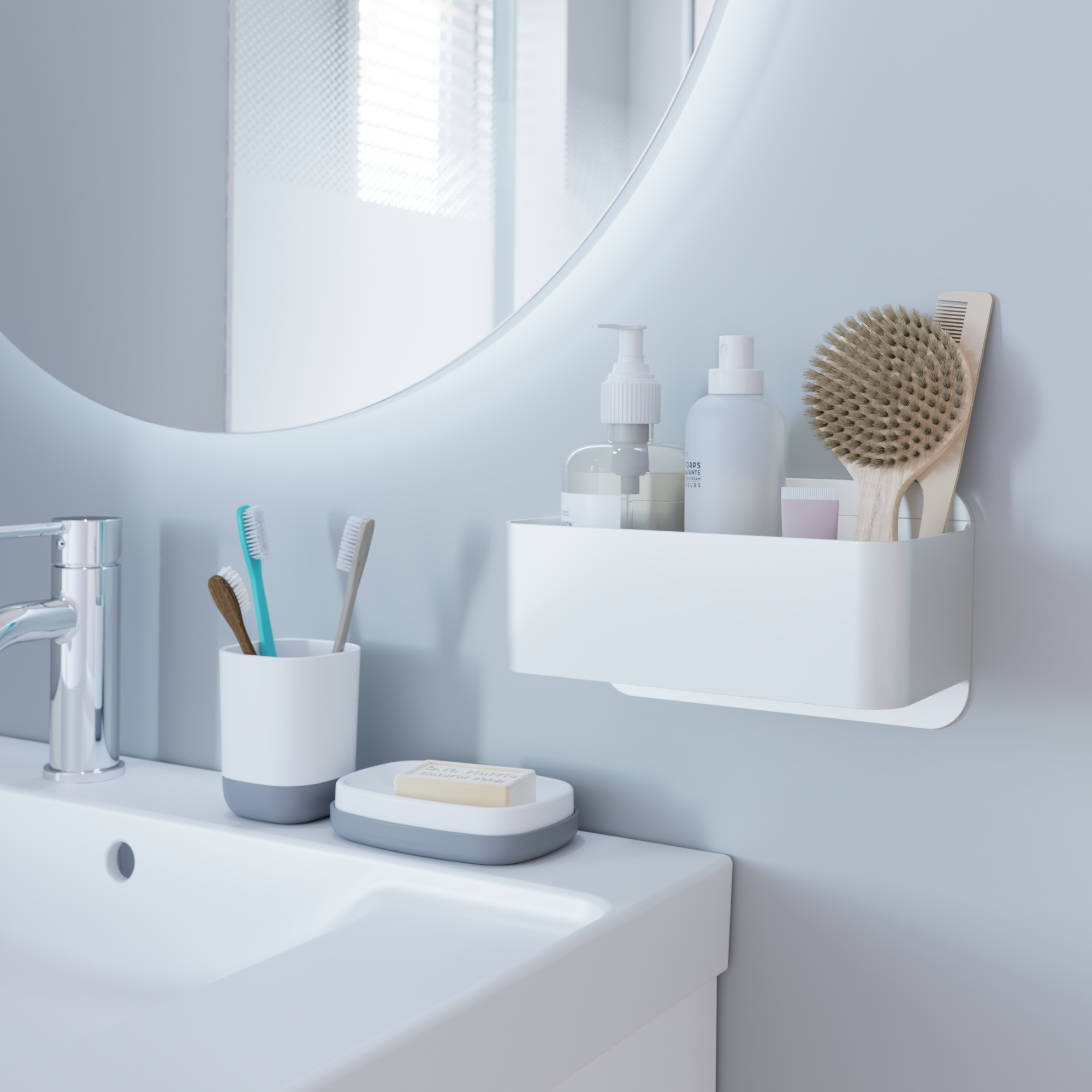 Kosz nad wannę/pod prysznic SENSEA - 2