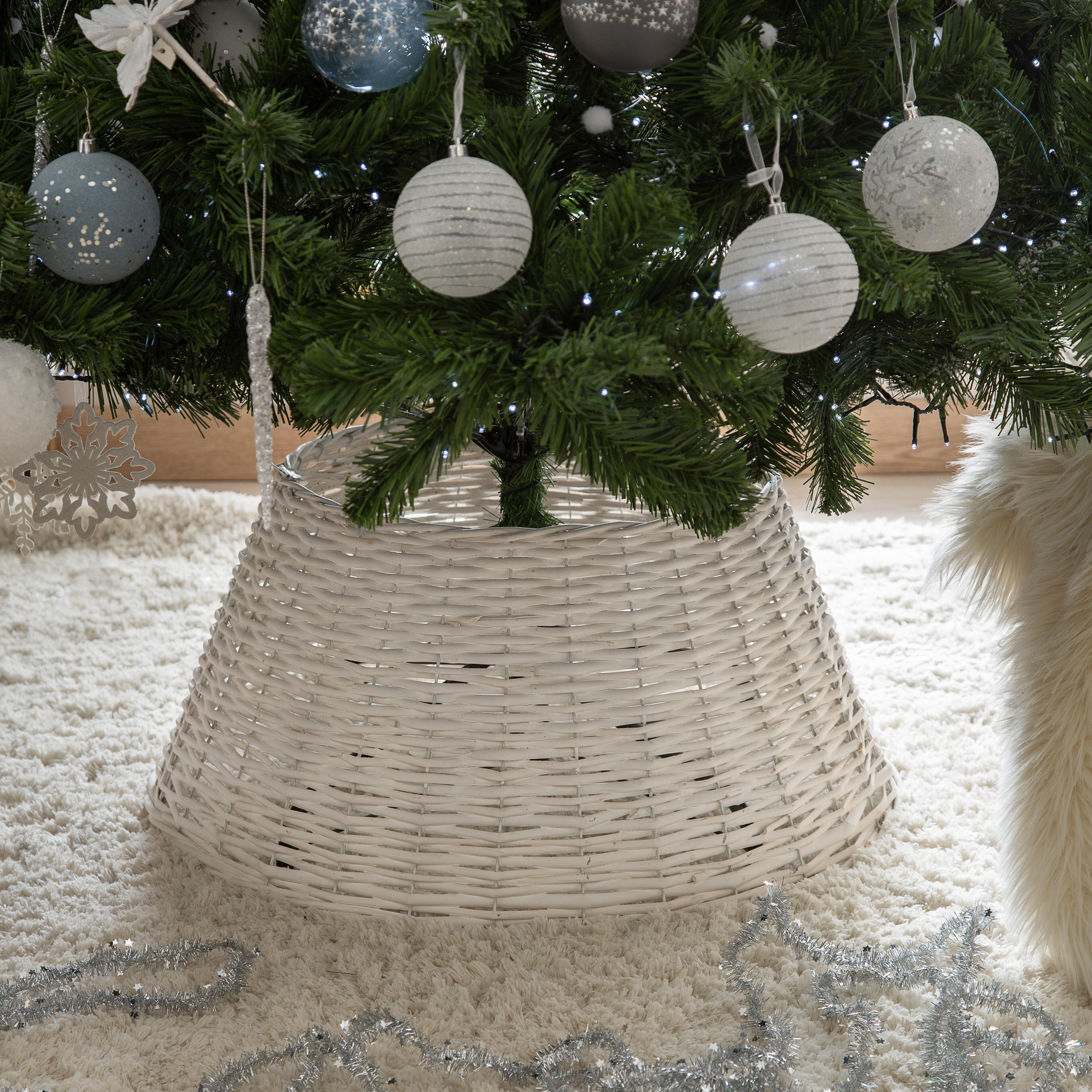 Base de árbol blanco 57x28cm - 5