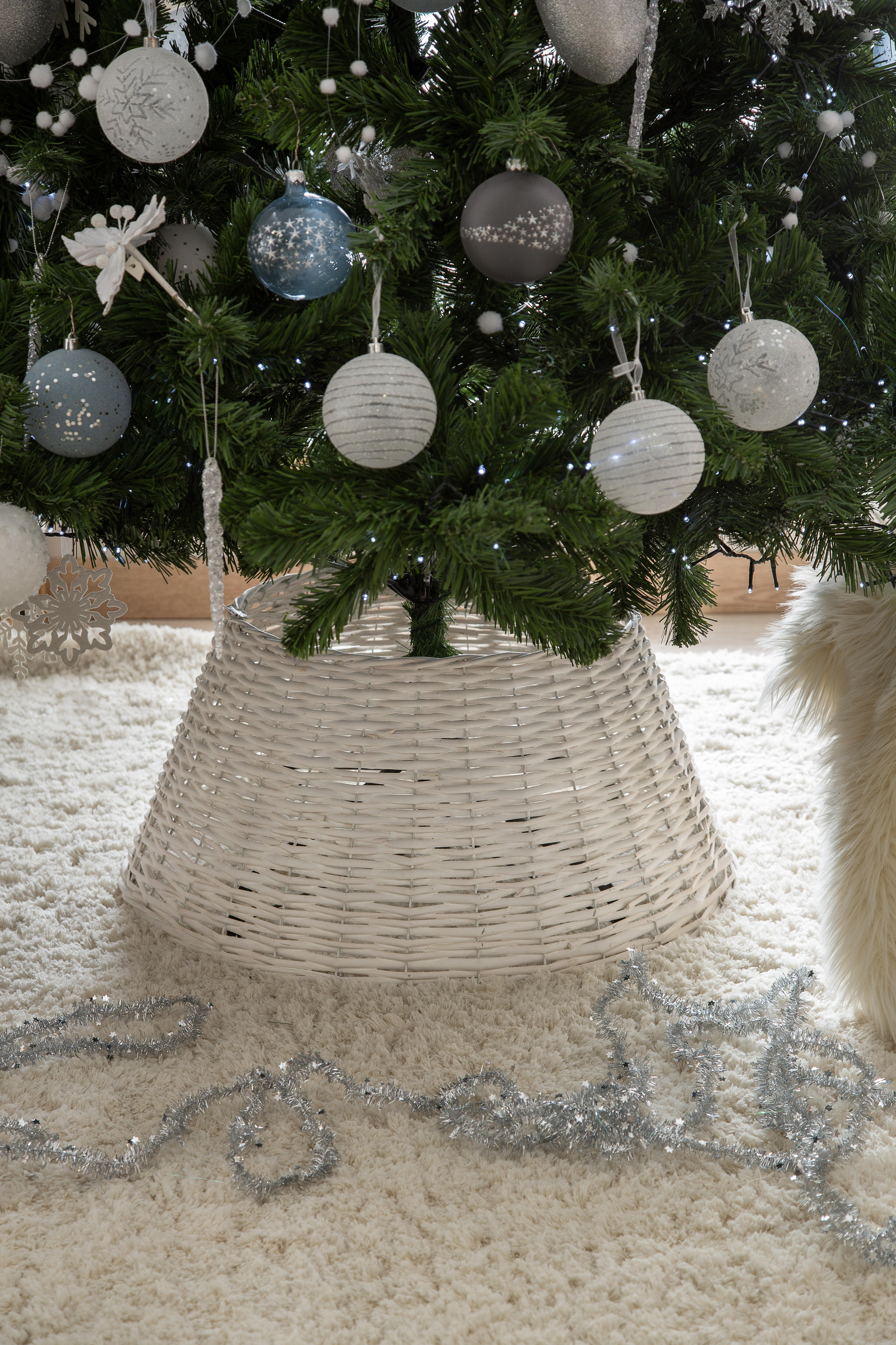 Base de árbol blanco 57x28cm - 4