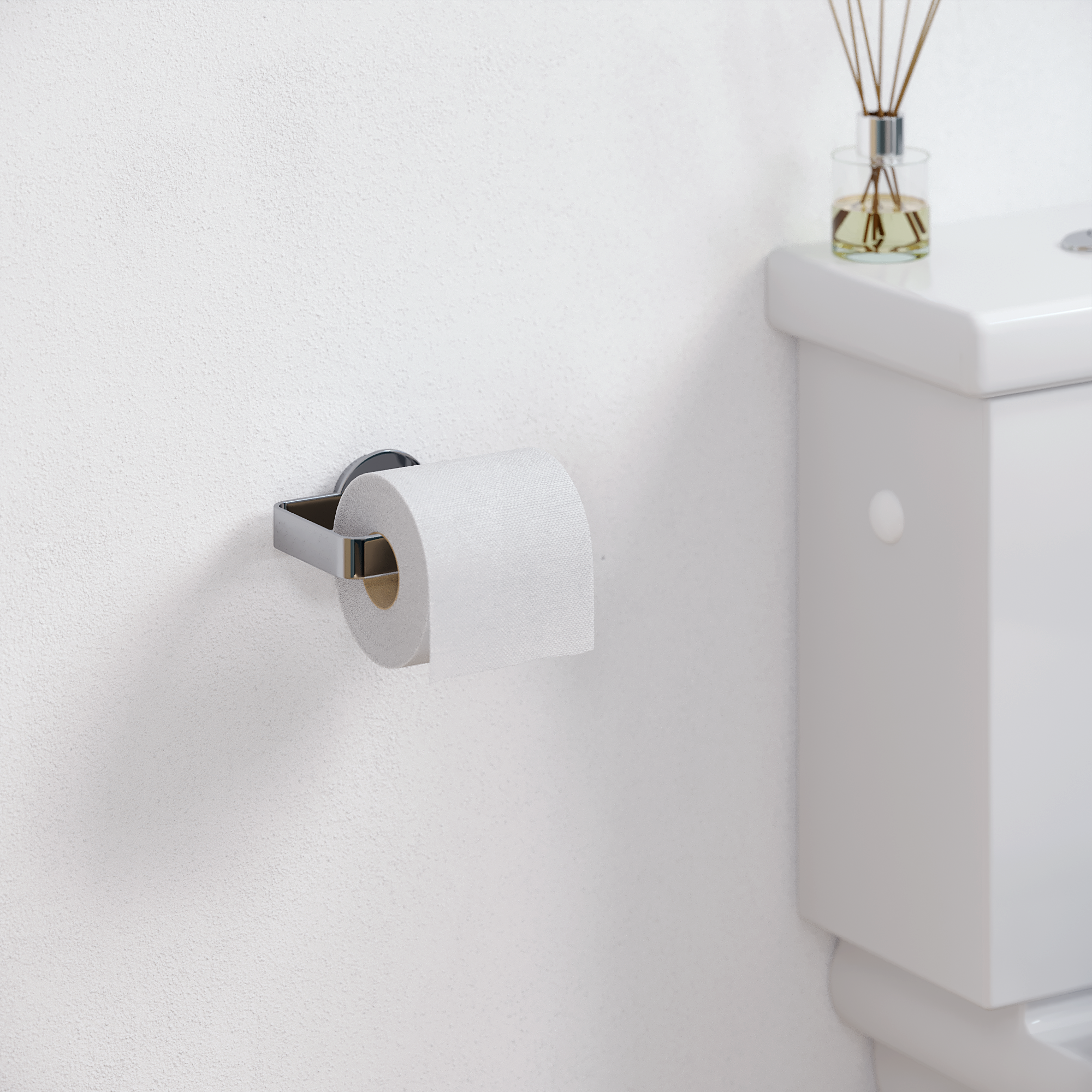 Uchwyt na papier toaletowy Essential Chrom Sensea - 2