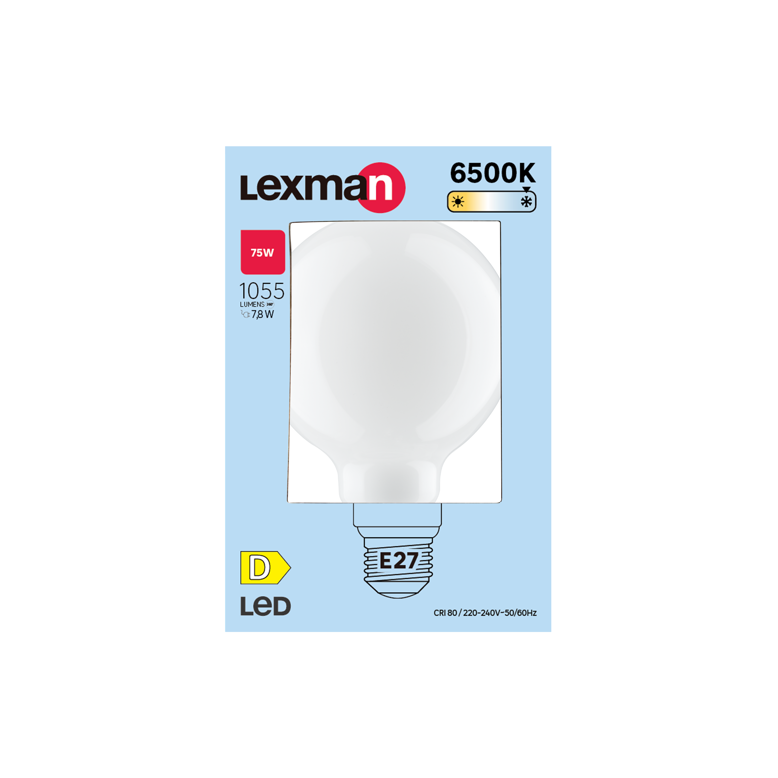 Żarówka LED E27 7,8 W 1055 lm Zimna biel Lexman - 6