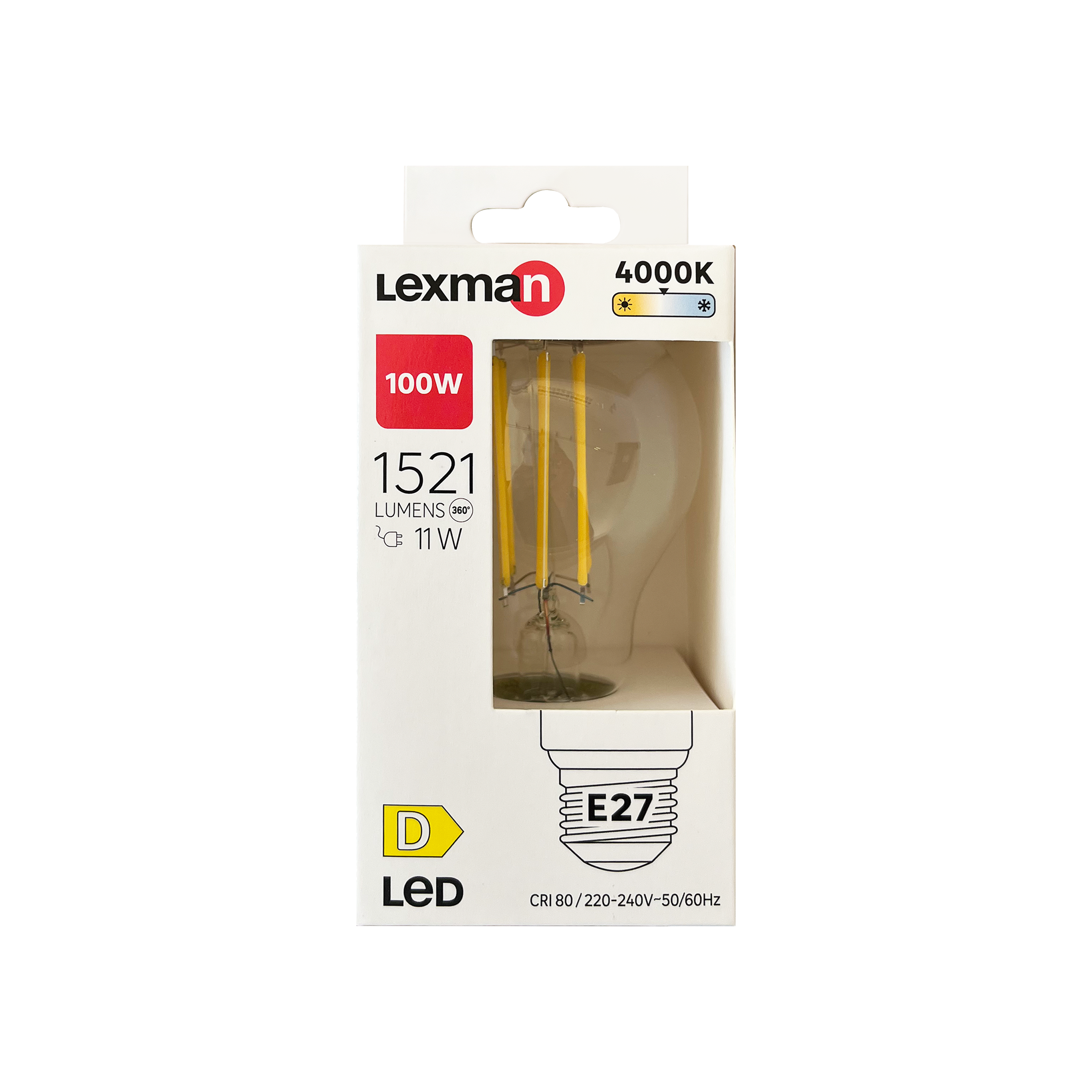 Żarówka LED E27 11 W 1521 lm Neutralna biel Lexman - 7