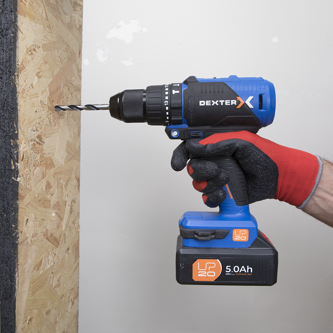 Luvas universais de nylon e latex tamanho 9L Dexter - 2