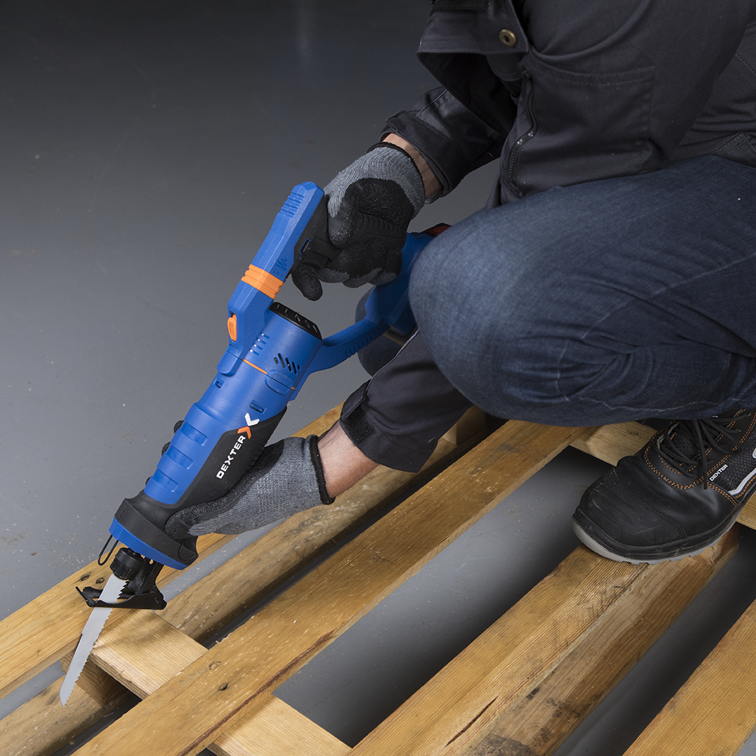 Rękawice bawełniano - lateksowe r.10 DEXTER - 2