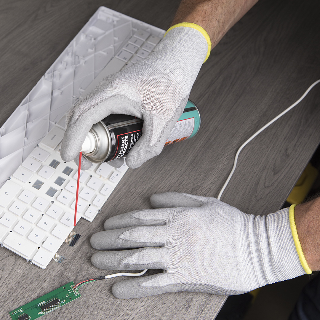 Pack 10 Pares Guantes Antiestáticos Precisión DEXTER - Talla 9 - 4