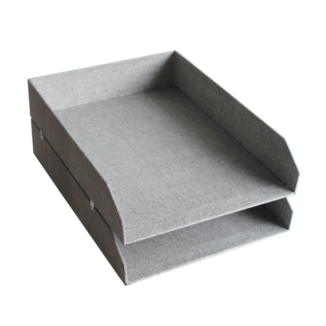 Relaxdays Portadocumenti Da Scrivania A 5 Scomparti, Organizer Lettere E Documenti Hlp 23 5x32 5x24 Cm Bambu Naturale 85216814 - 2