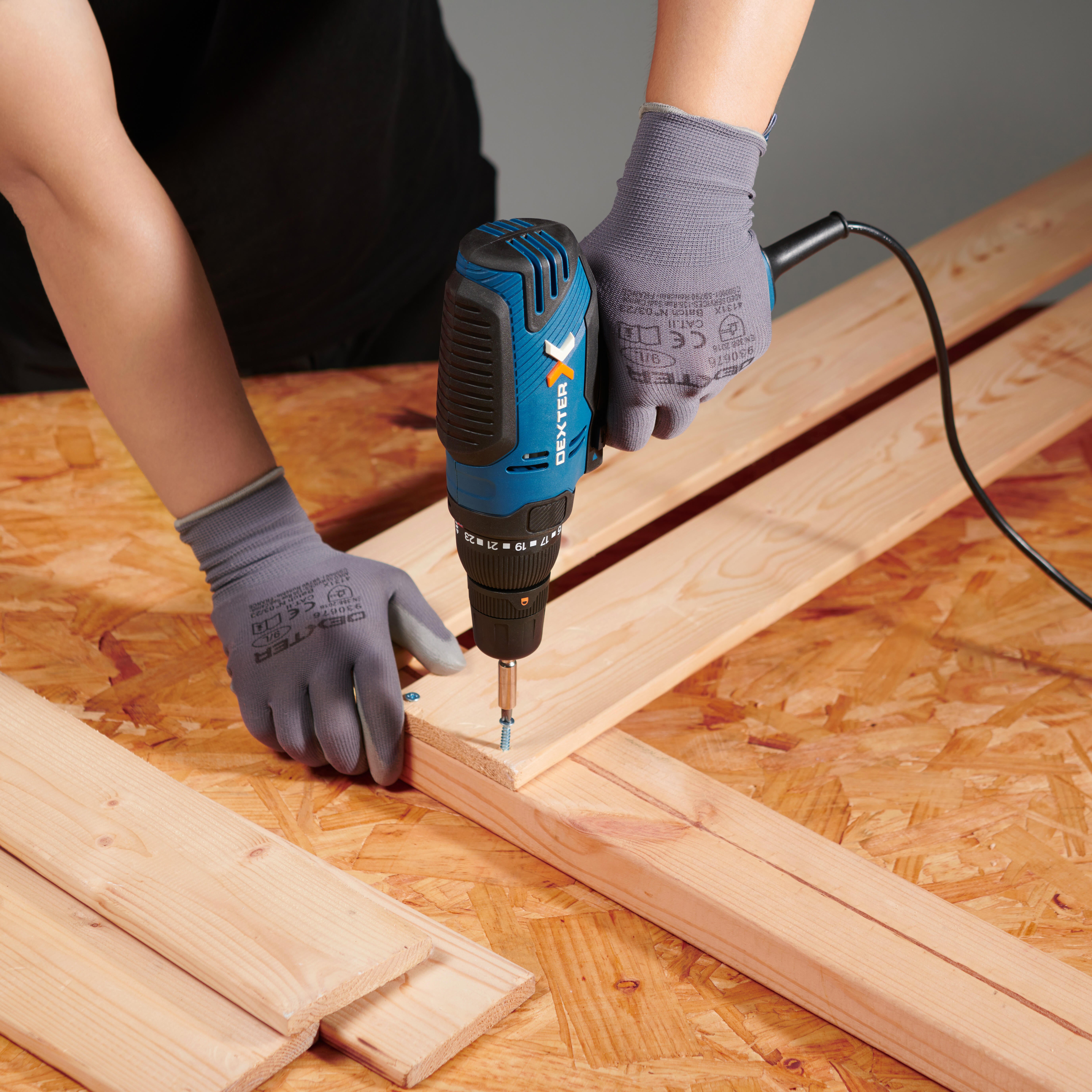 Wiertarko - wkrętarka przewodowa 300W 12,6Nm DEXTER - 2