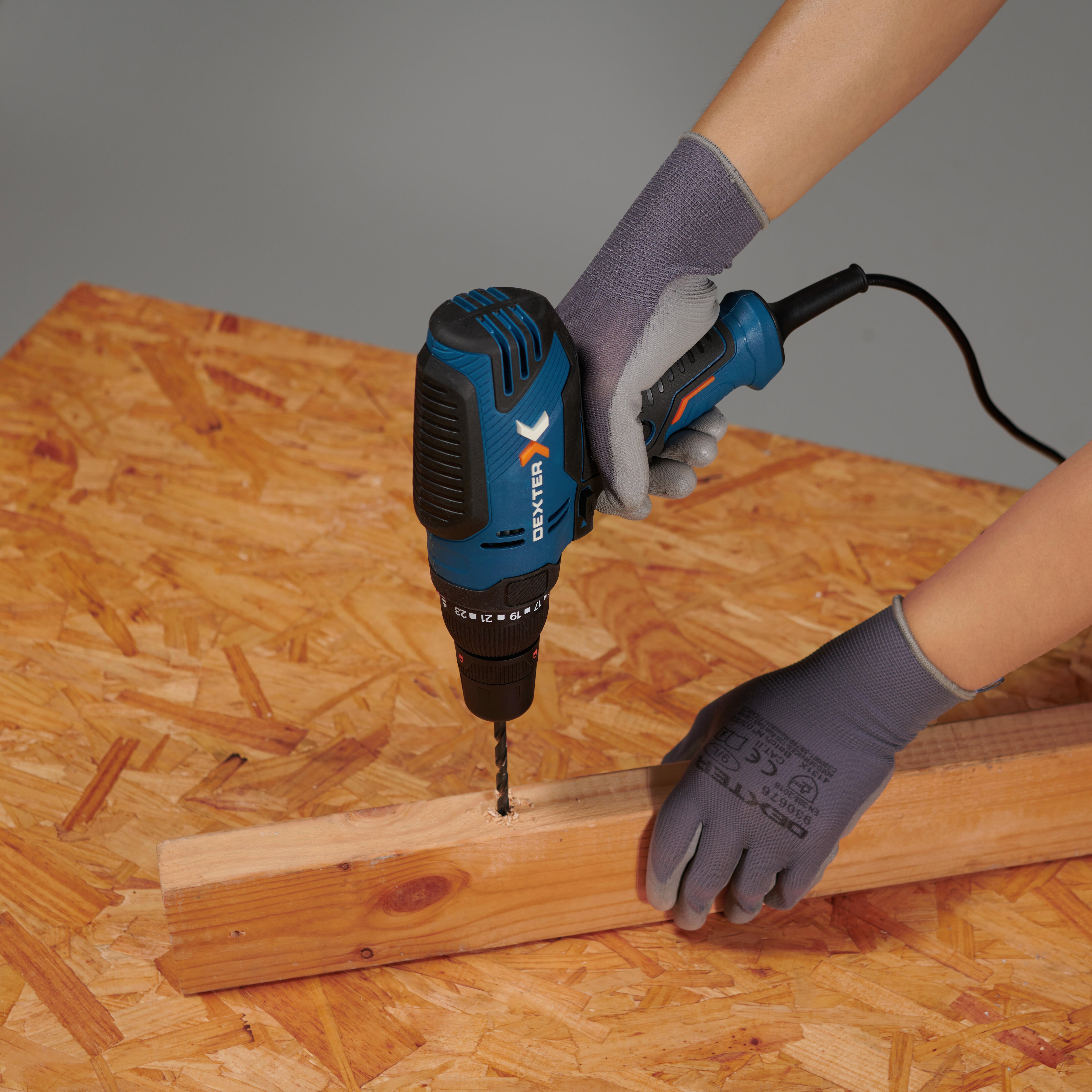 Wiertarko - wkrętarka przewodowa 300W 12,6Nm DEXTER - 5