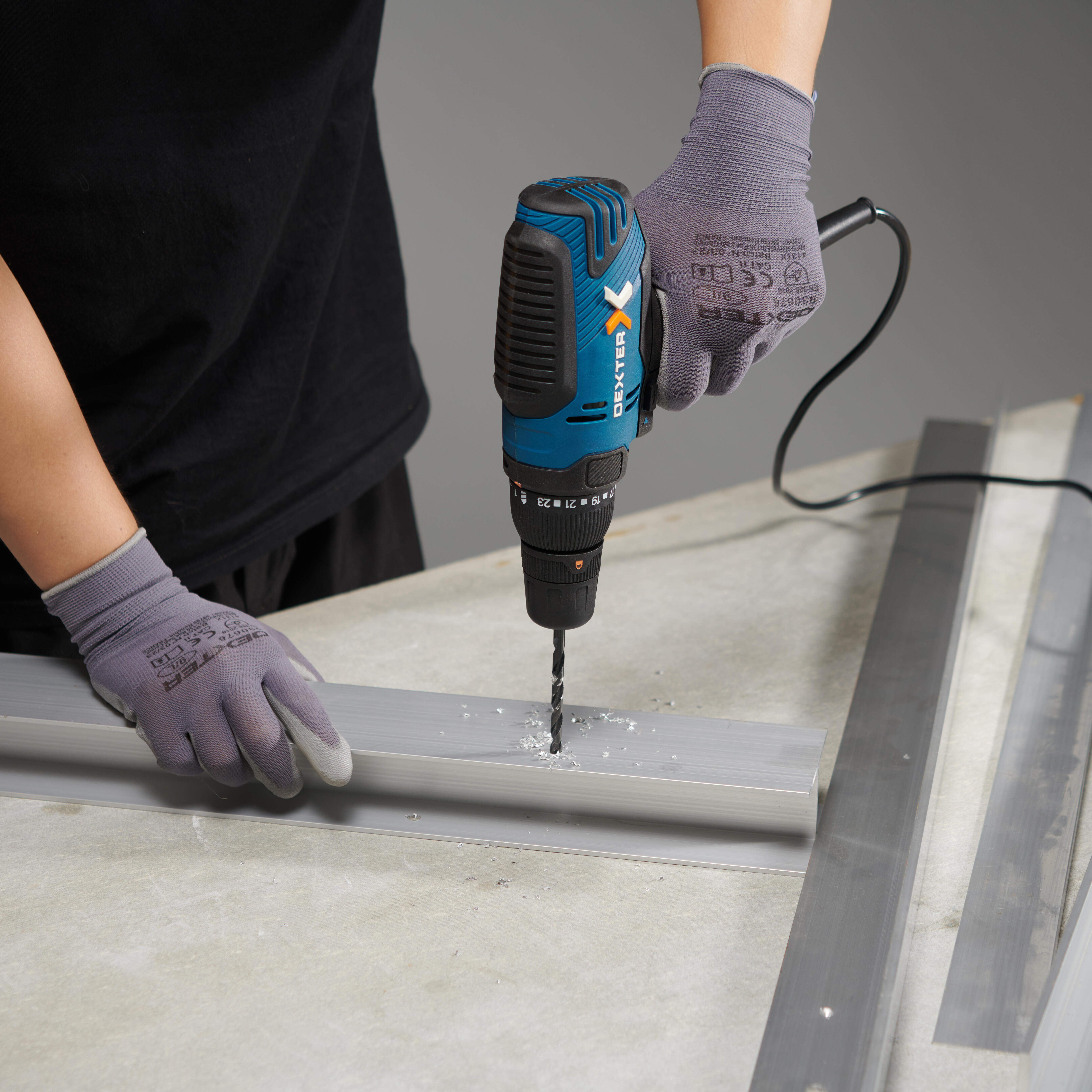 Wiertarko - wkrętarka przewodowa 300W 12,6Nm DEXTER - 6