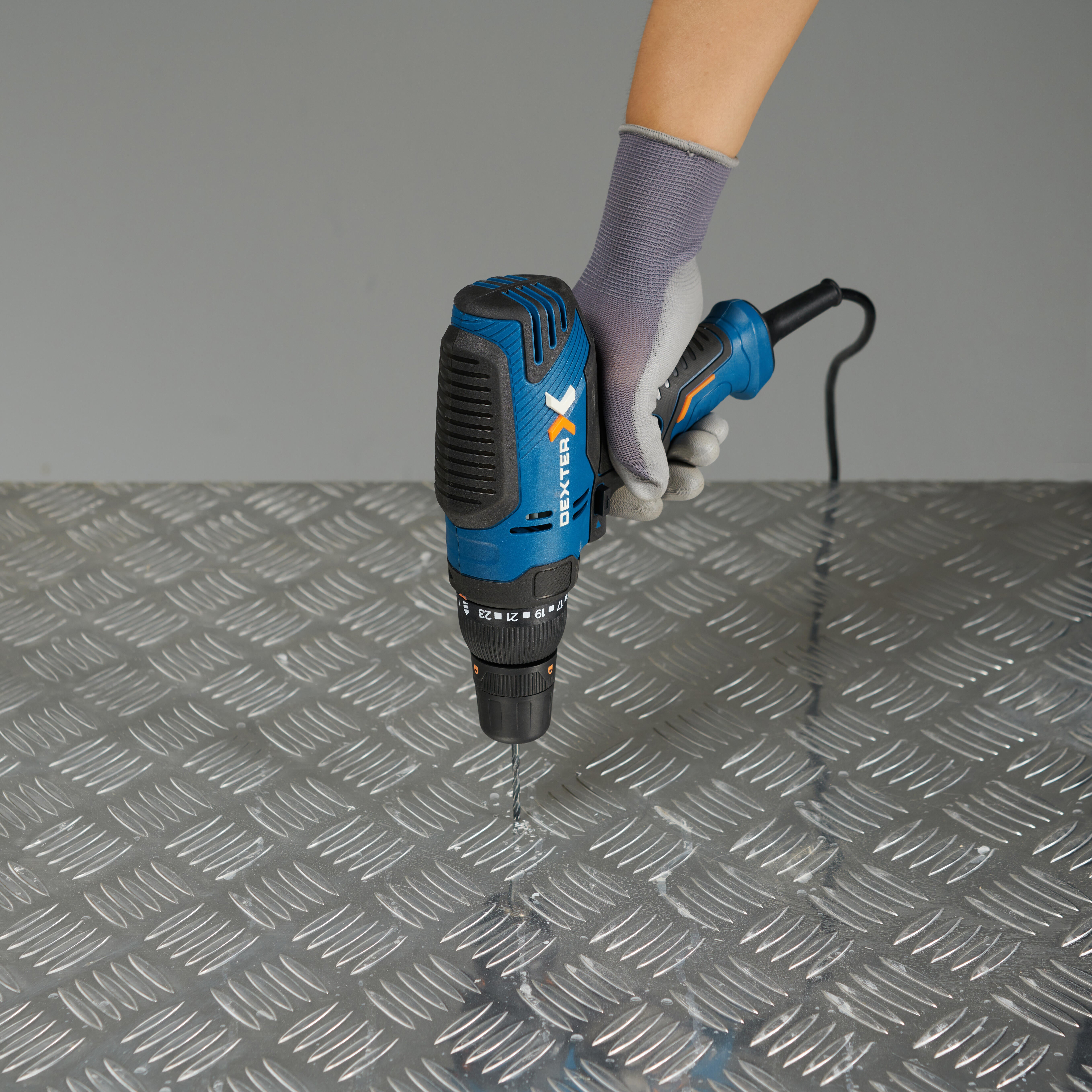 Wiertarko - wkrętarka przewodowa 300W 12,6Nm DEXTER - 8