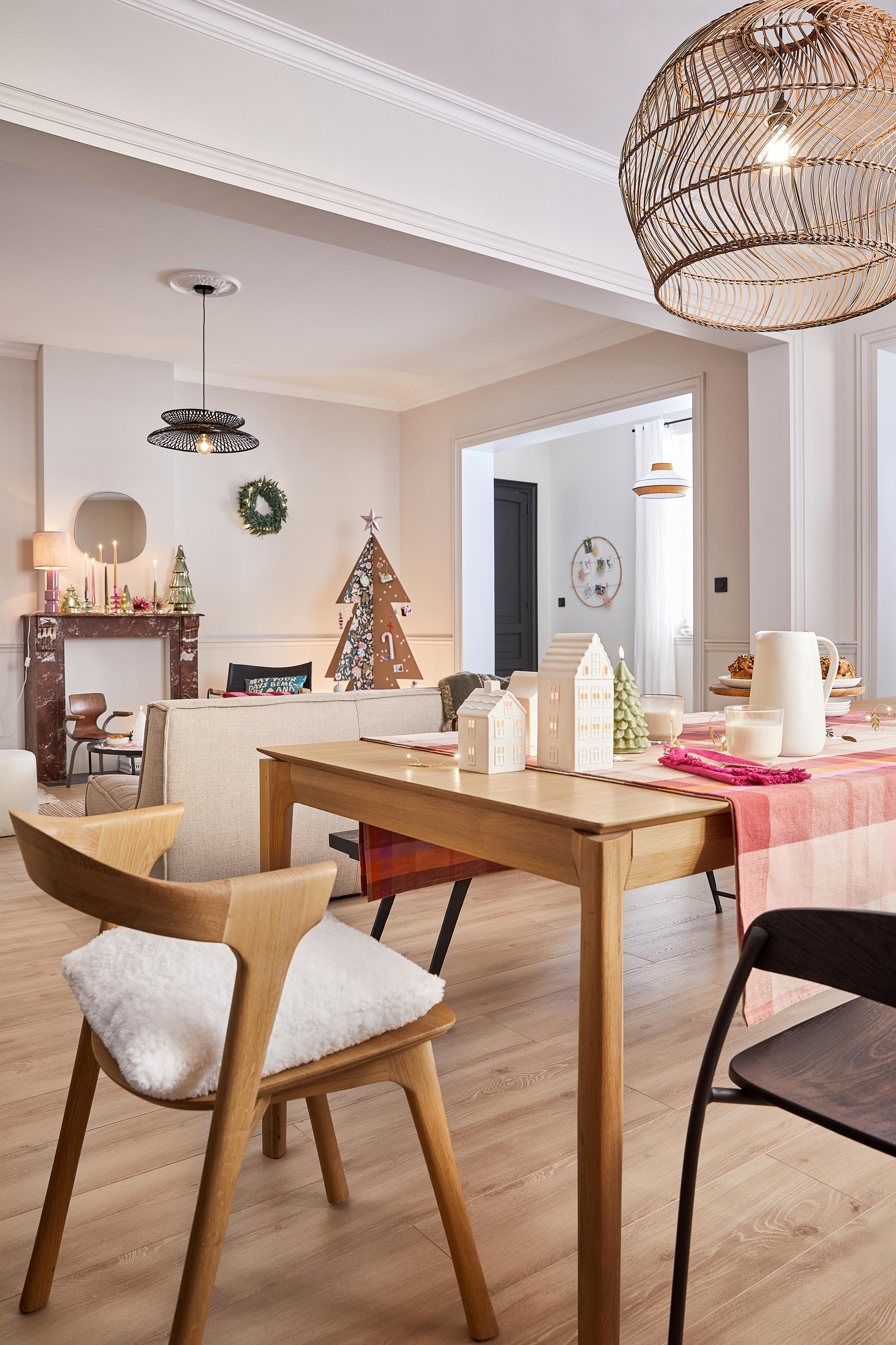 Coussin Swanny, imitation fourrure, beige l.45 x L.45 cm INSPIRE - 5