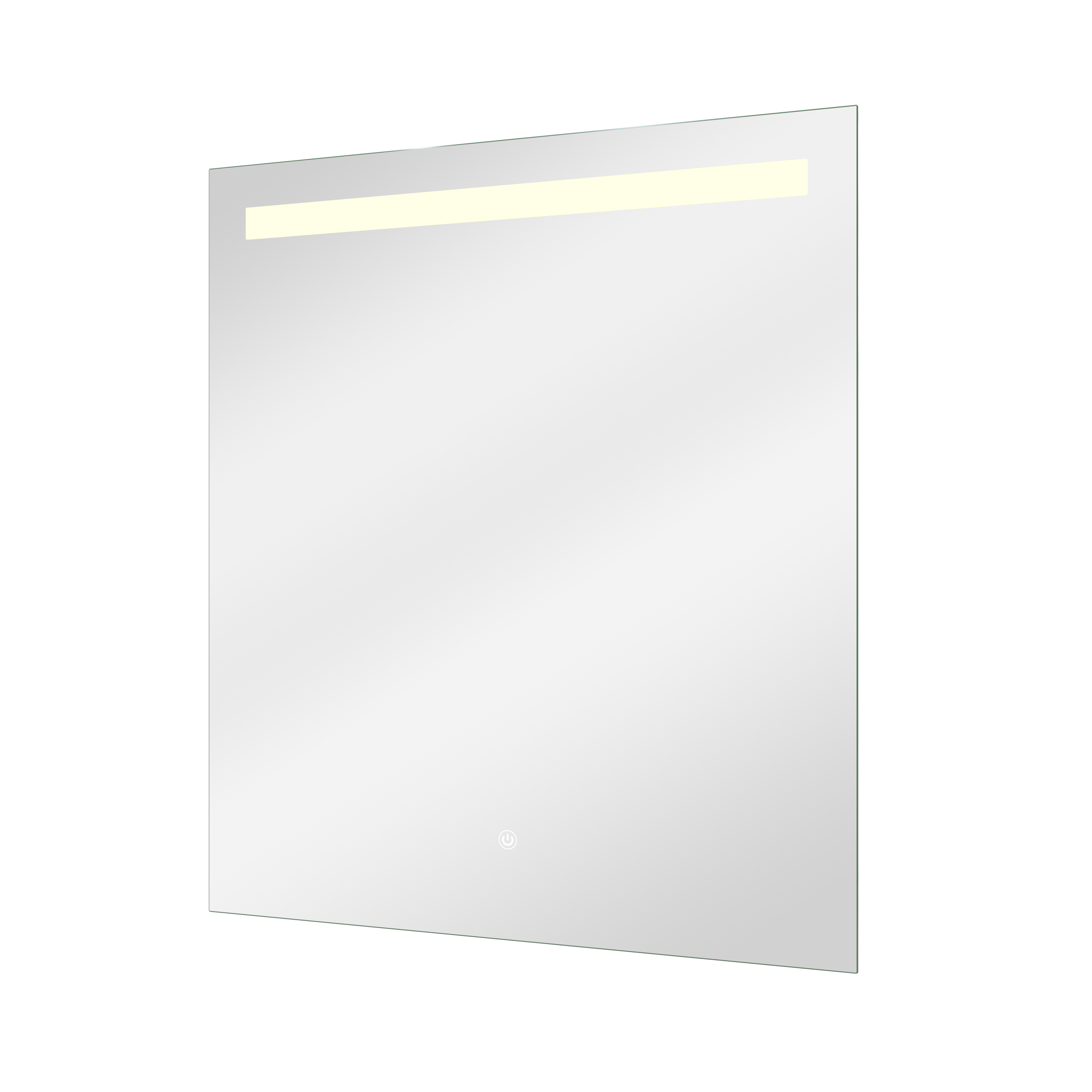 Espelho com iluminação led 60x70 cm Essential Sensea - 4